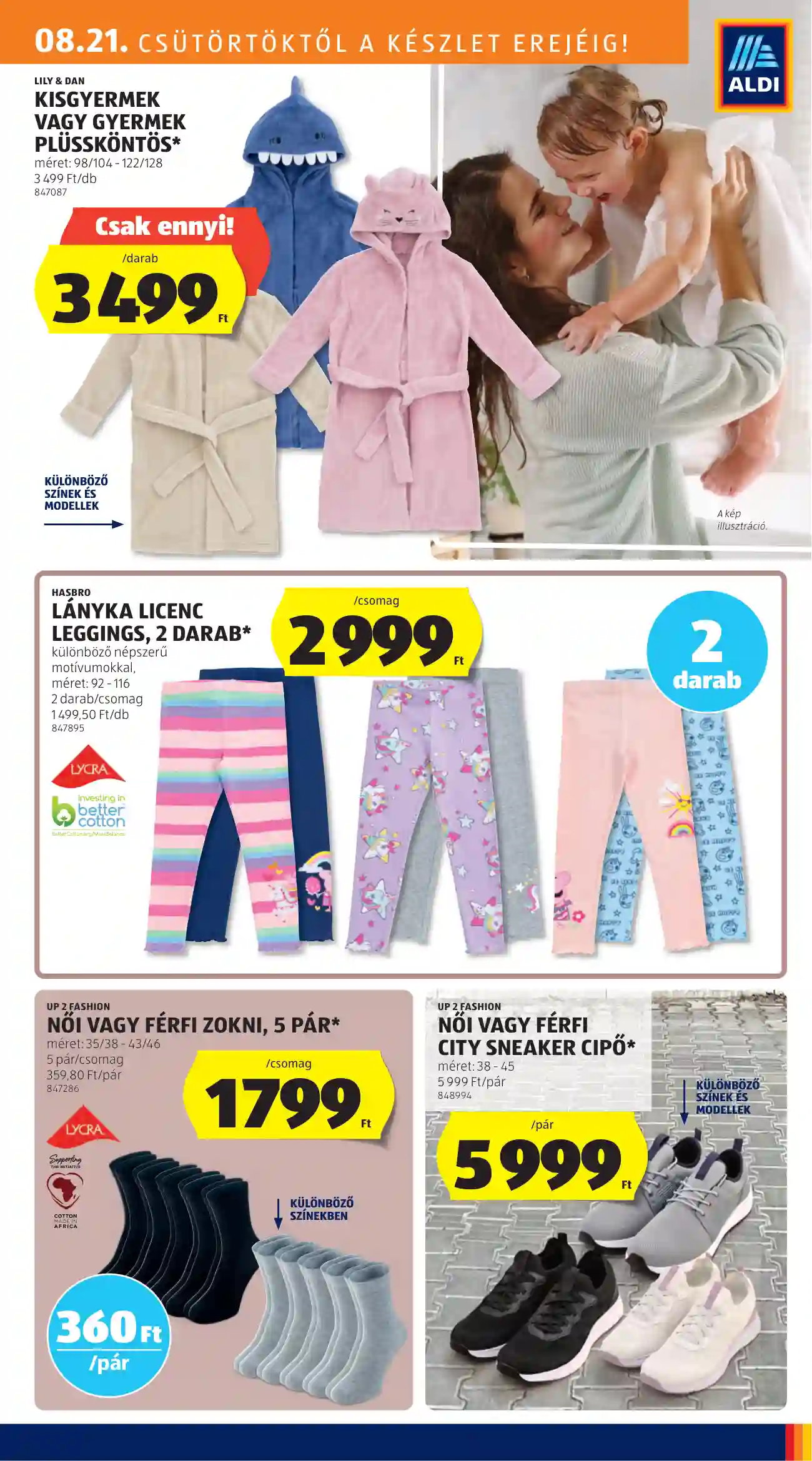 Aldi akciós újság 34. hét (16 oldal)