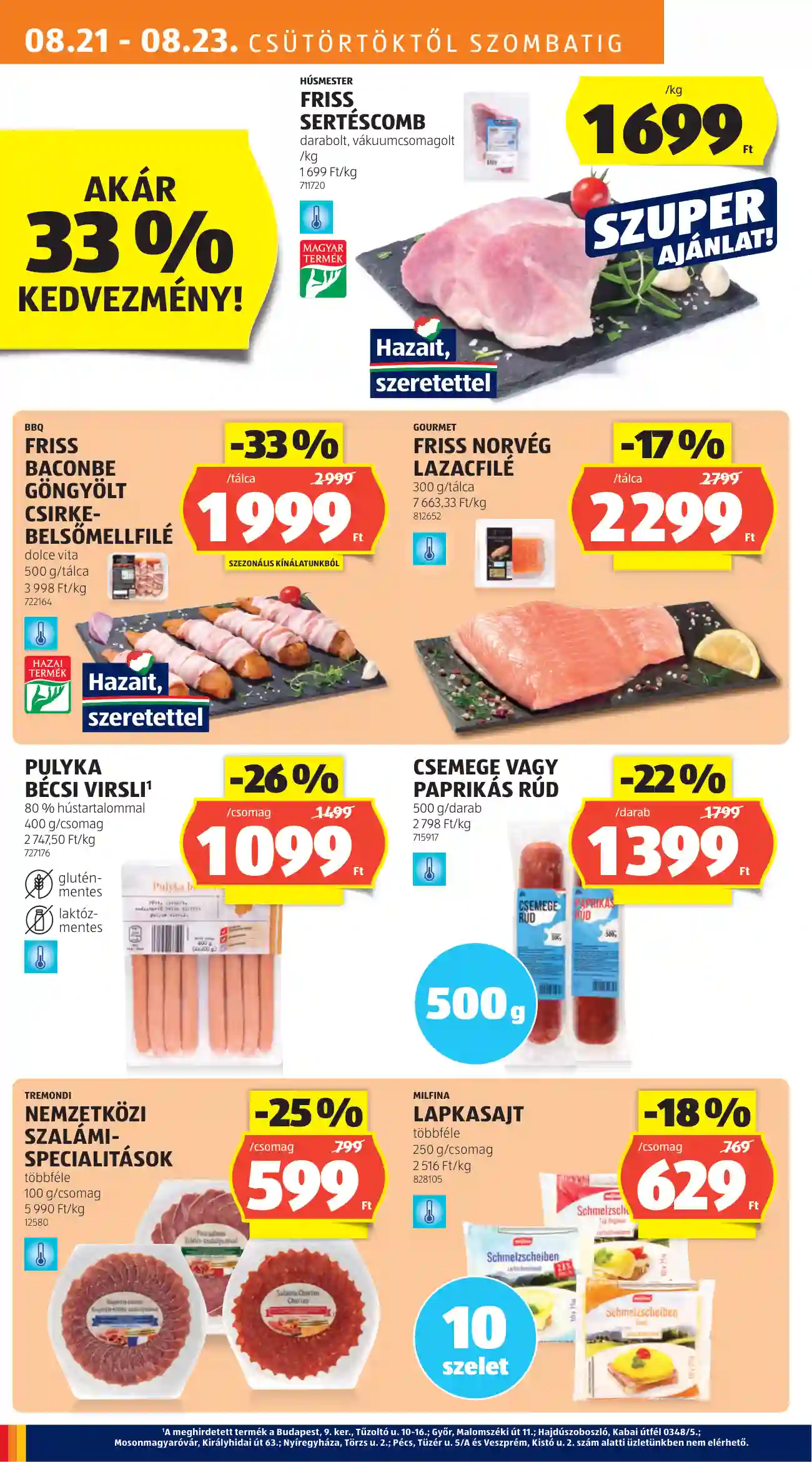Aldi akciós újság 34. hét (4 oldal)