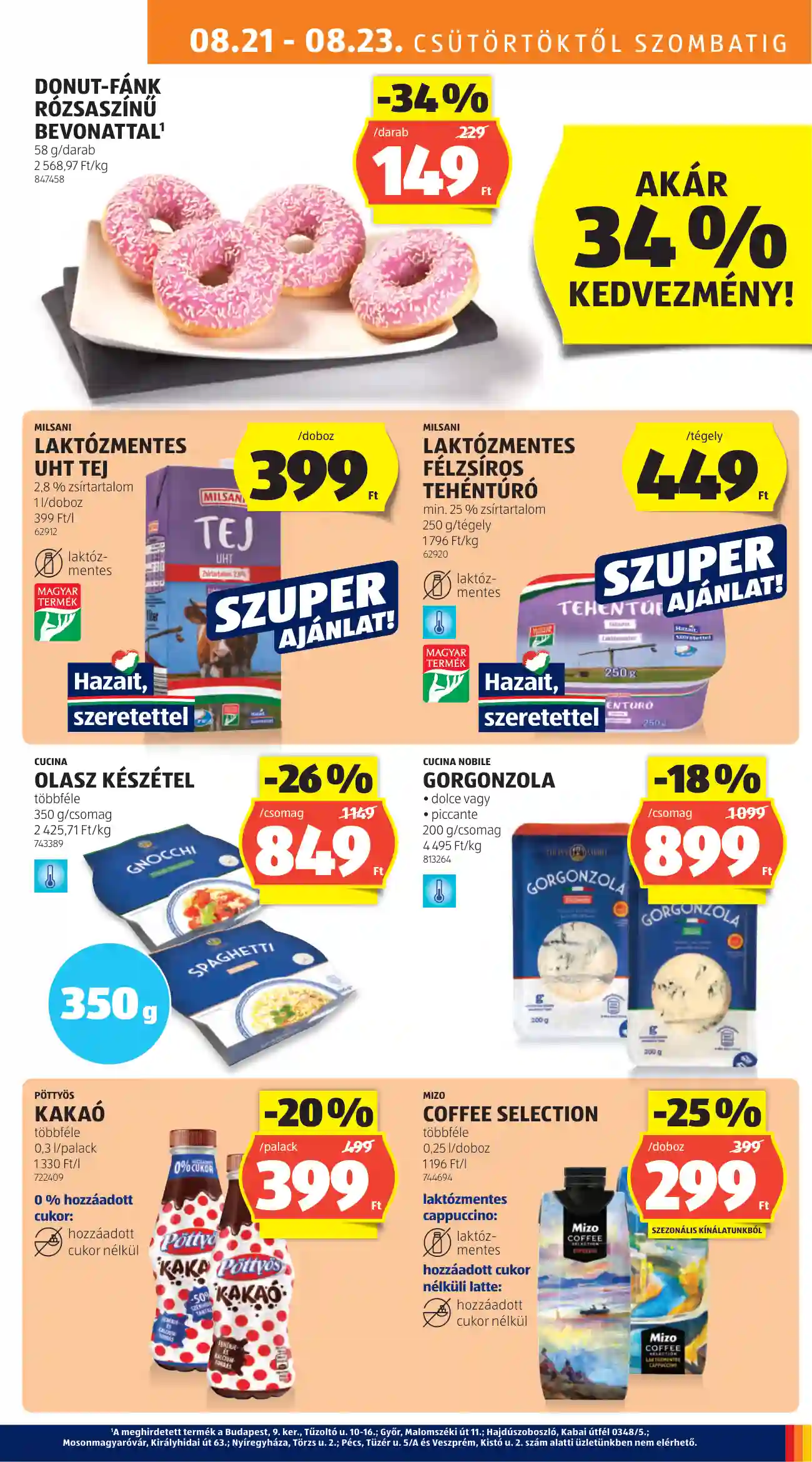 Aldi akciós újság 34. hét (5 oldal)