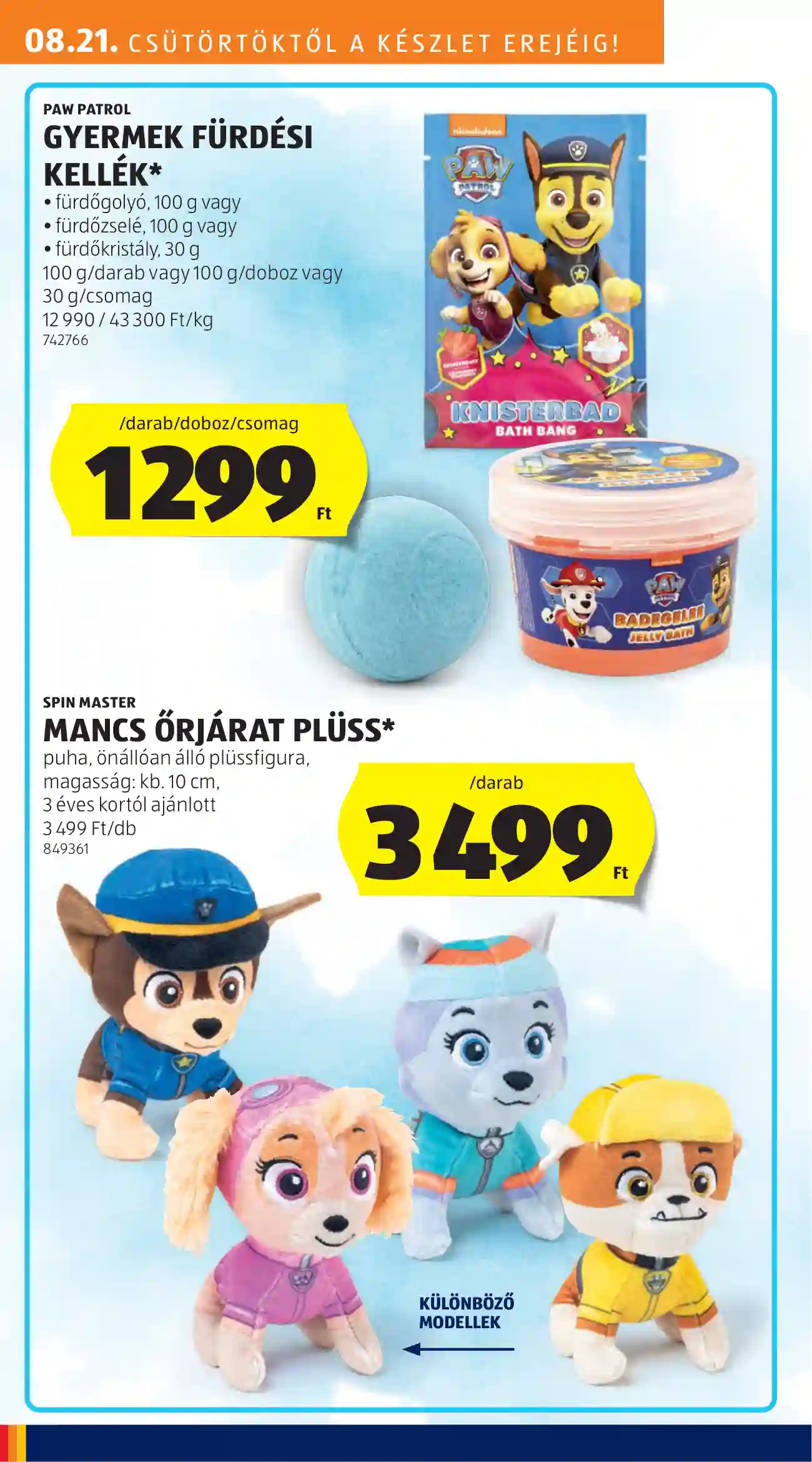 Aldi akciós újság 34. hét (24 oldal)