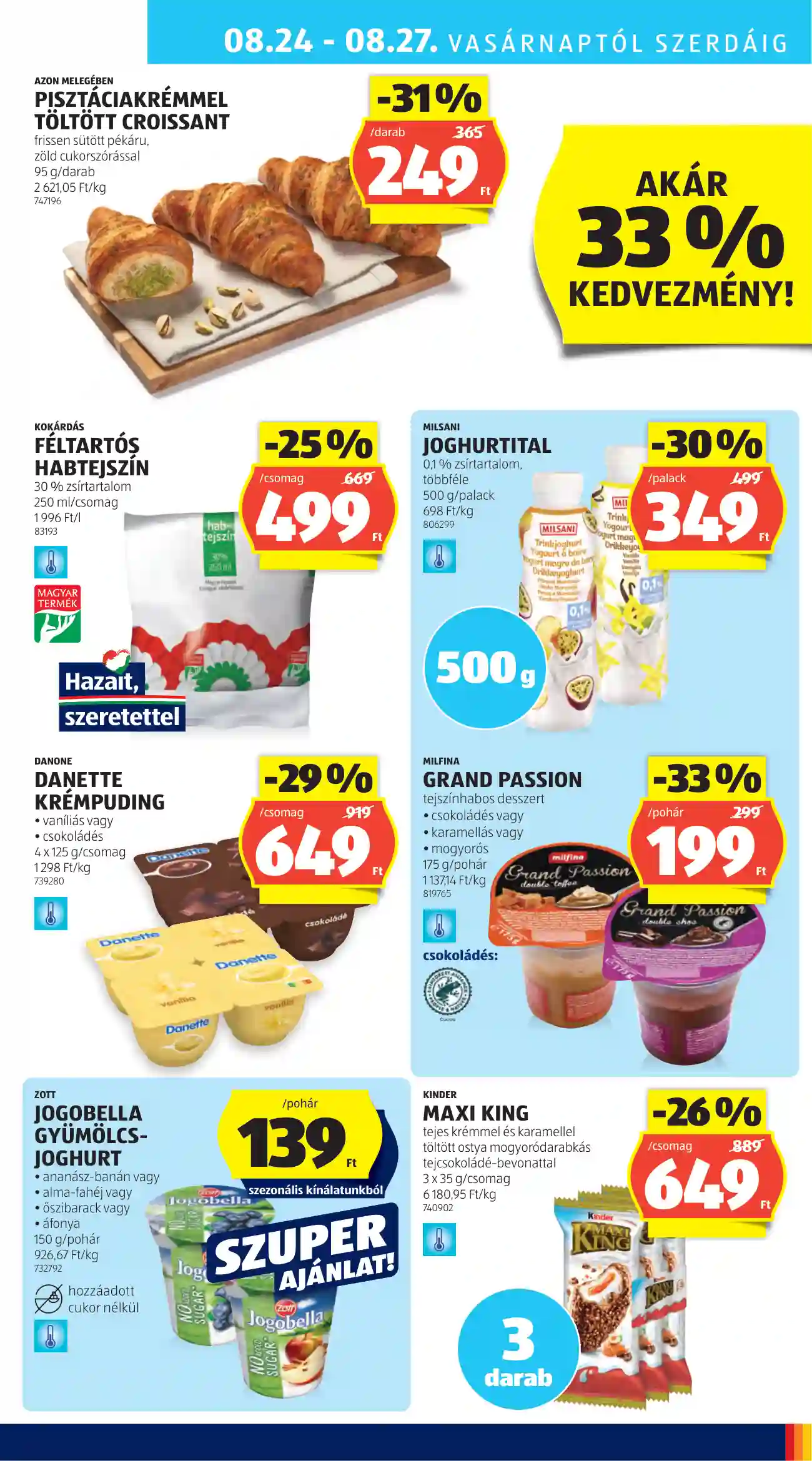 Aldi akciós újság 34. hét (25 oldal)
