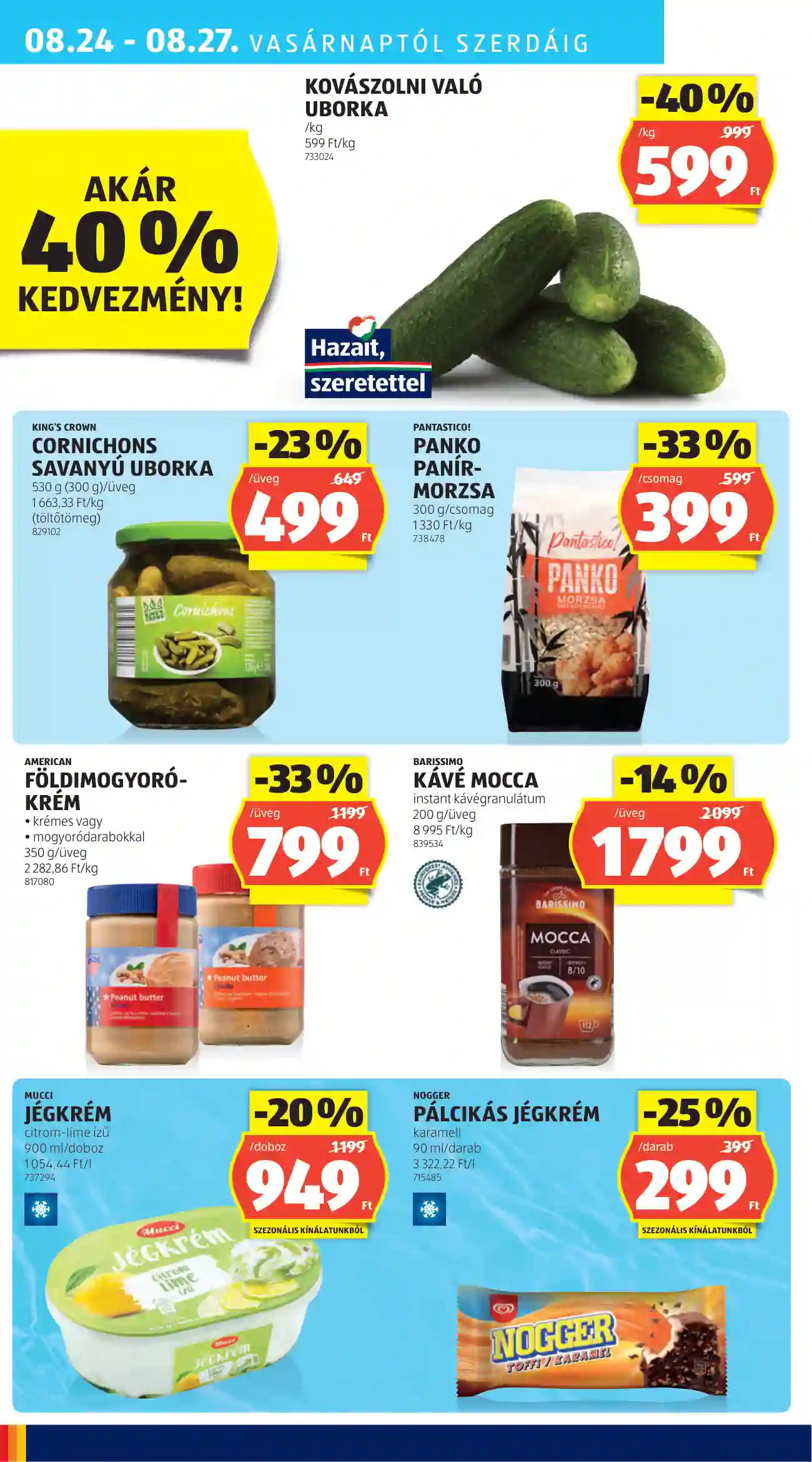 Aldi akciós újság 34. hét (26 oldal)