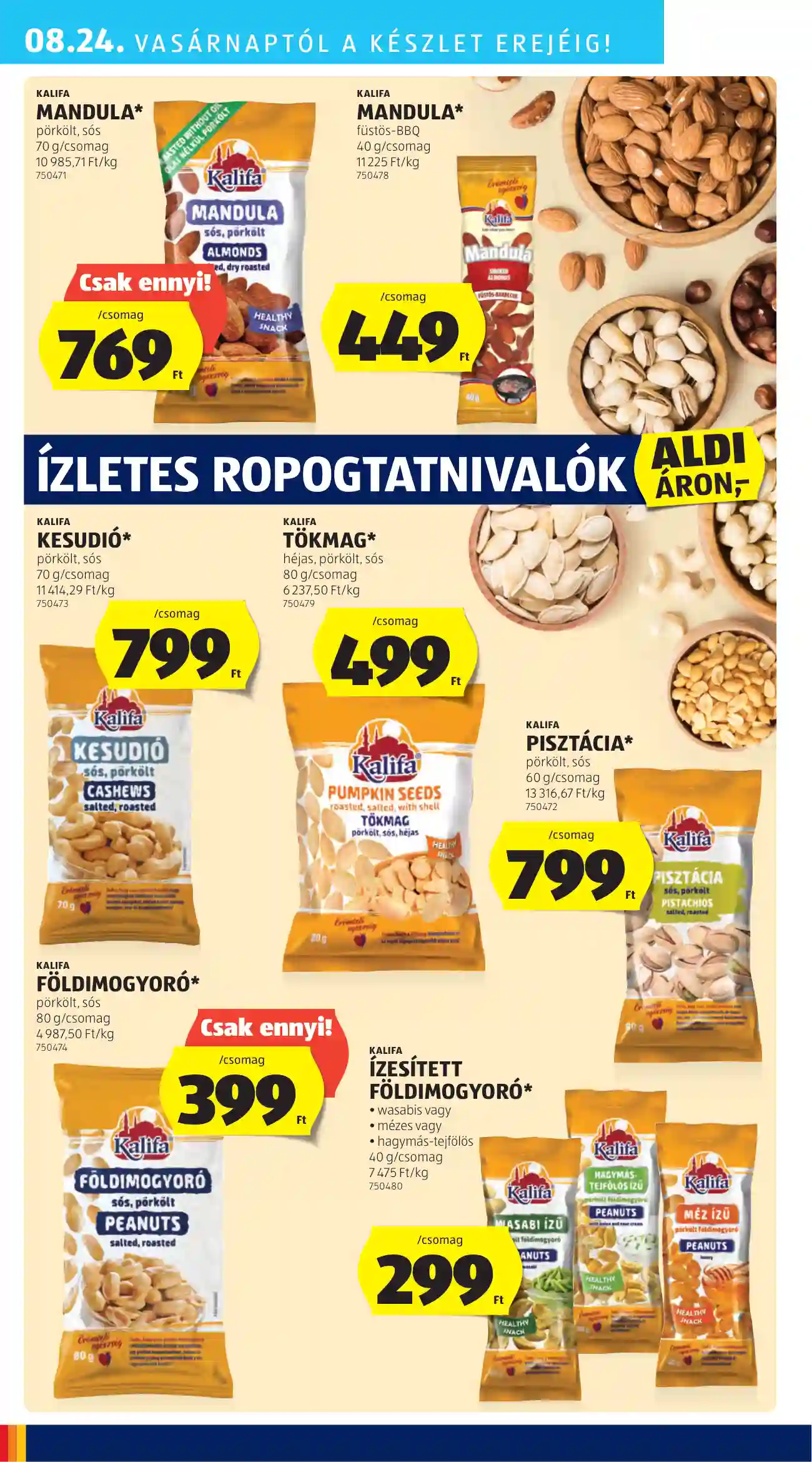 Aldi akciós újság 34. hét (32 oldal)
