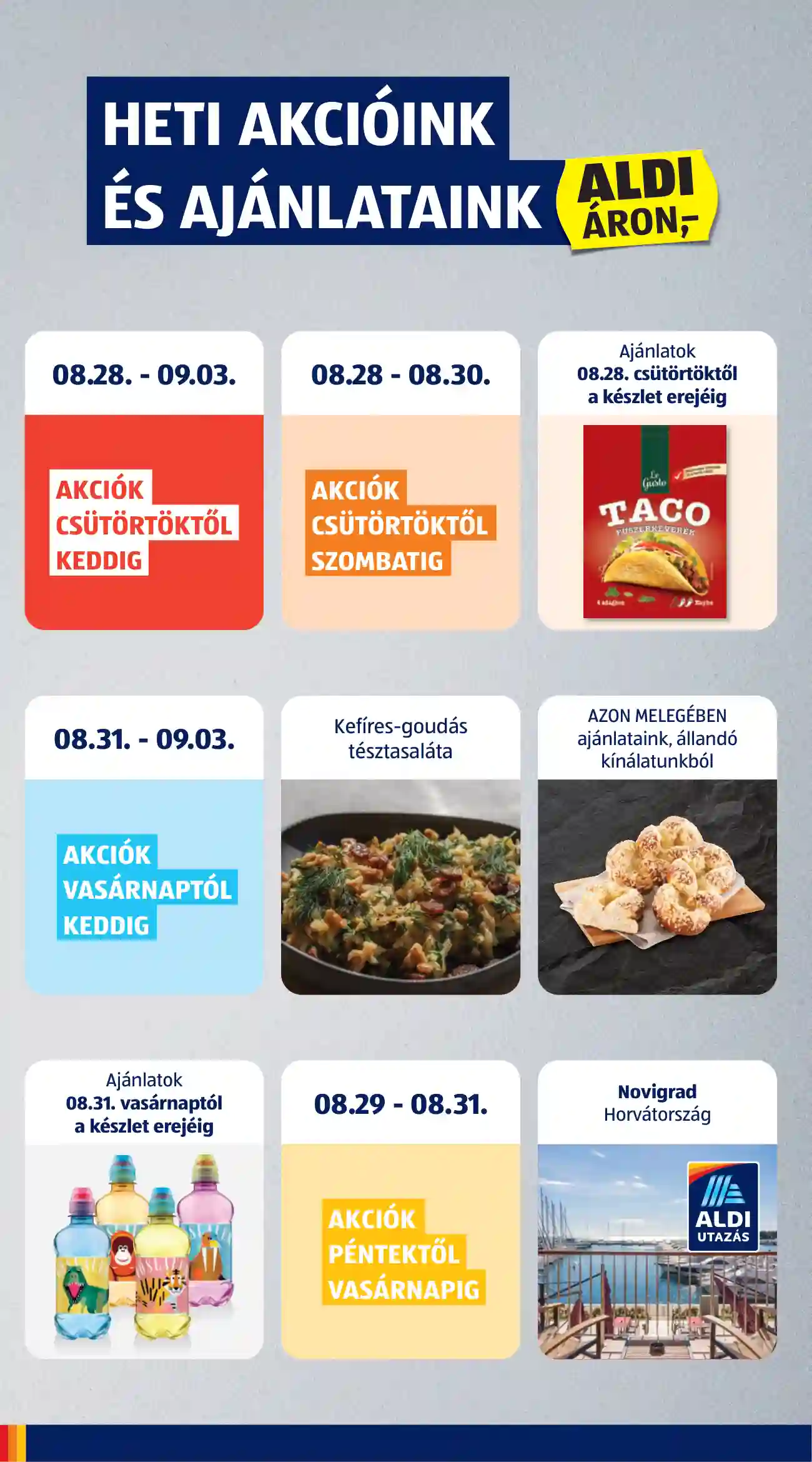 Aldi akciós újság 35. hét (2 oldal)