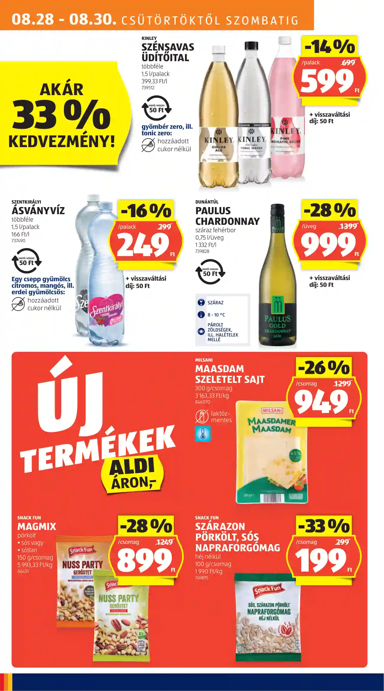 Aldi akciós újság 35. hét (4 oldal)