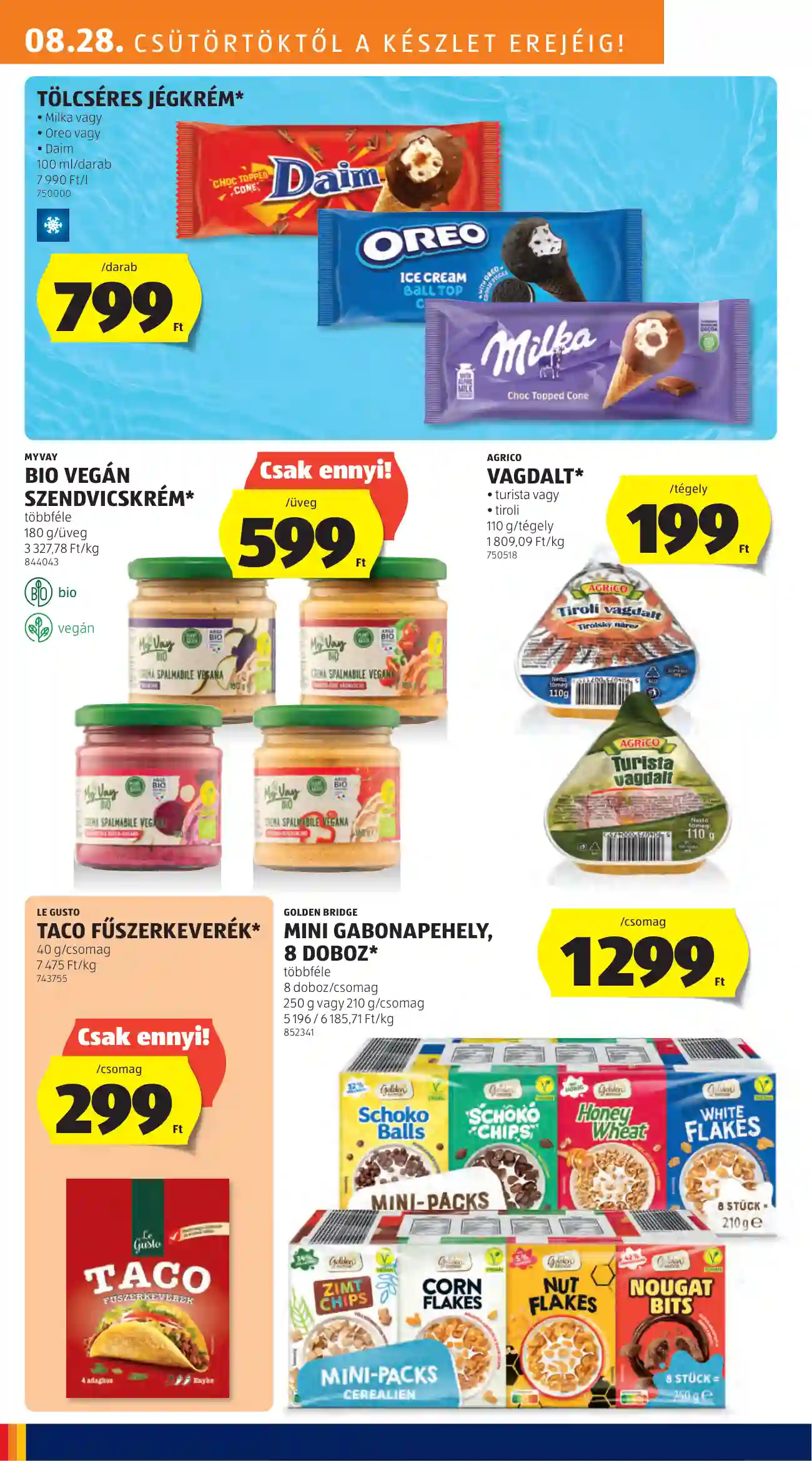 Aldi akciós újság 35. hét (6 oldal)