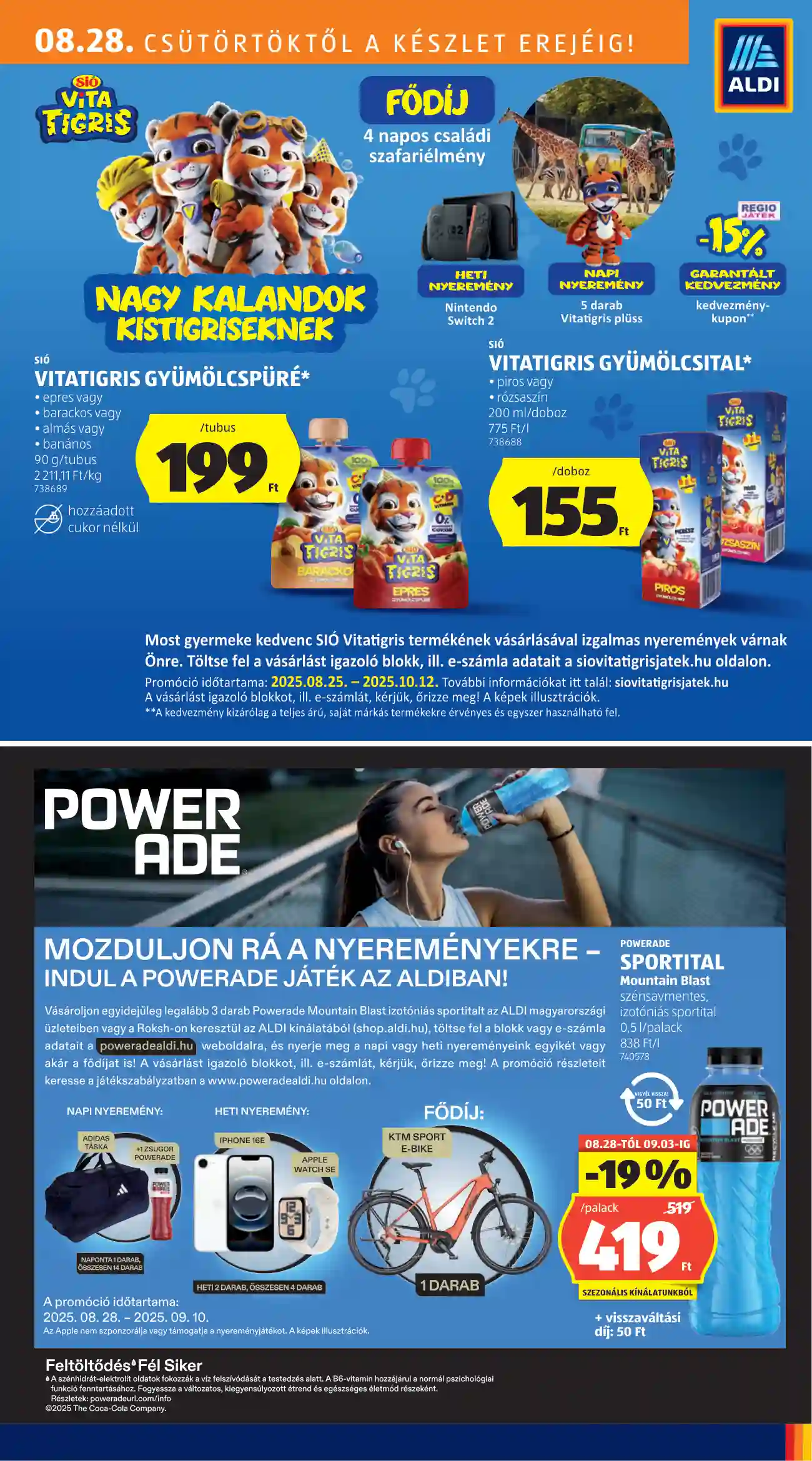 Aldi akciós újság 35. hét (7 oldal)