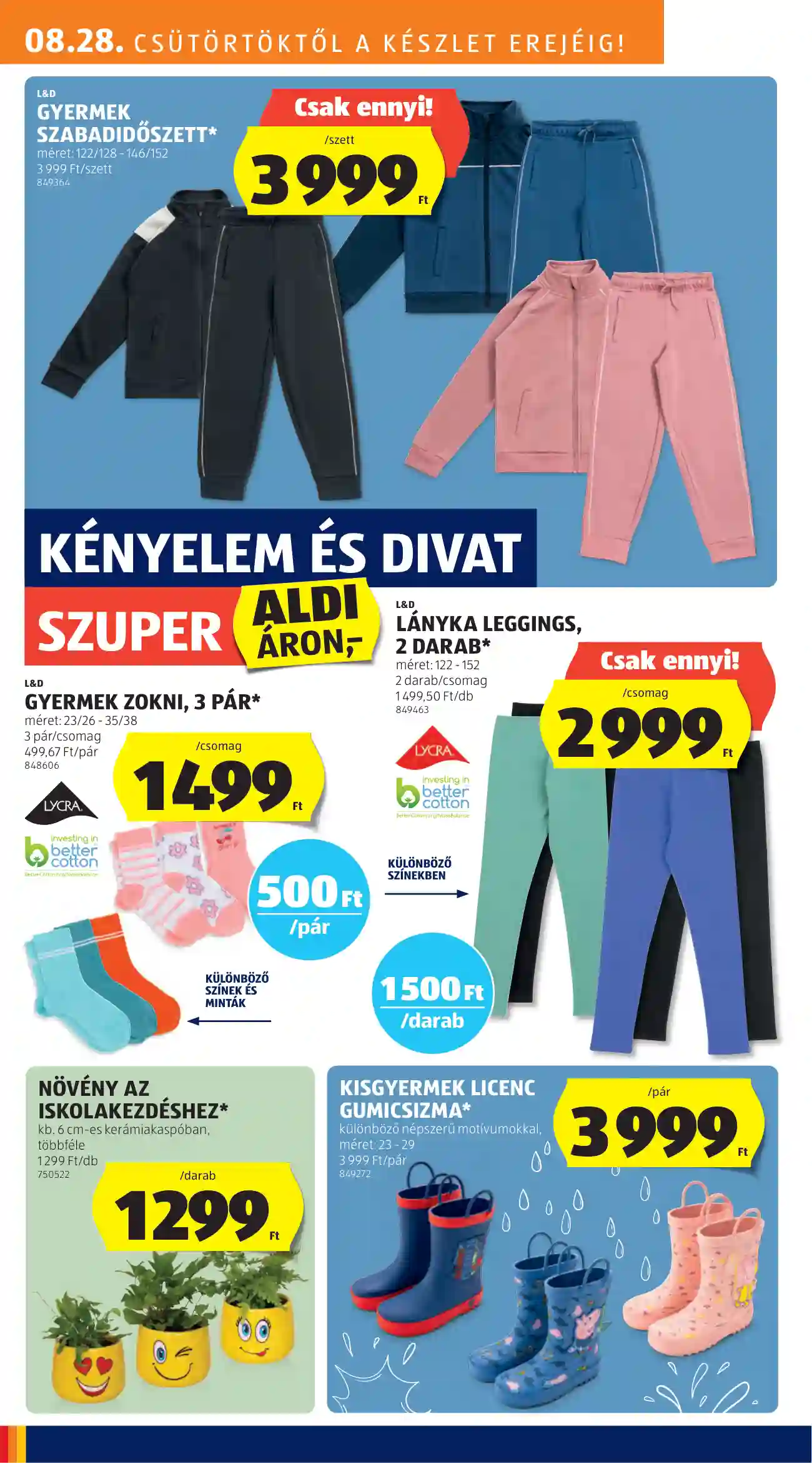 Aldi akciós újság 35. hét (12 oldal)