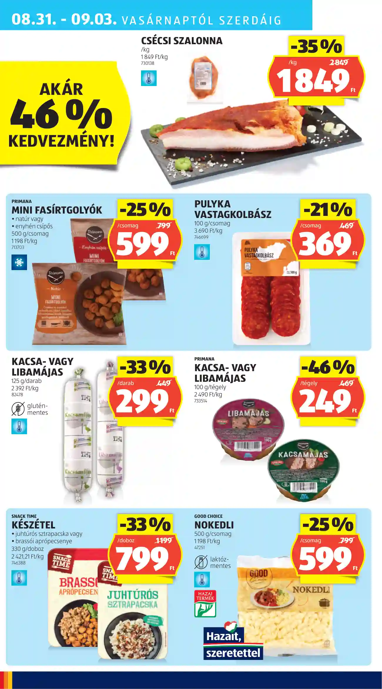 Aldi akciós újság 35. hét (19 oldal)