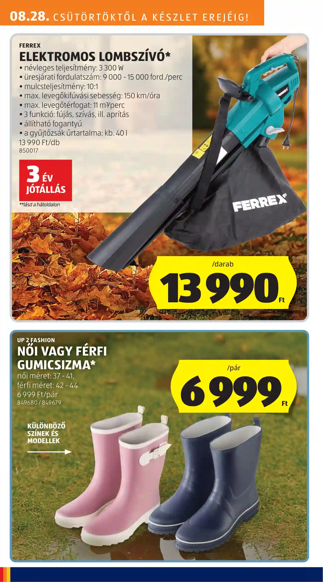 Aldi akciós újság 35. hét (24 oldal)