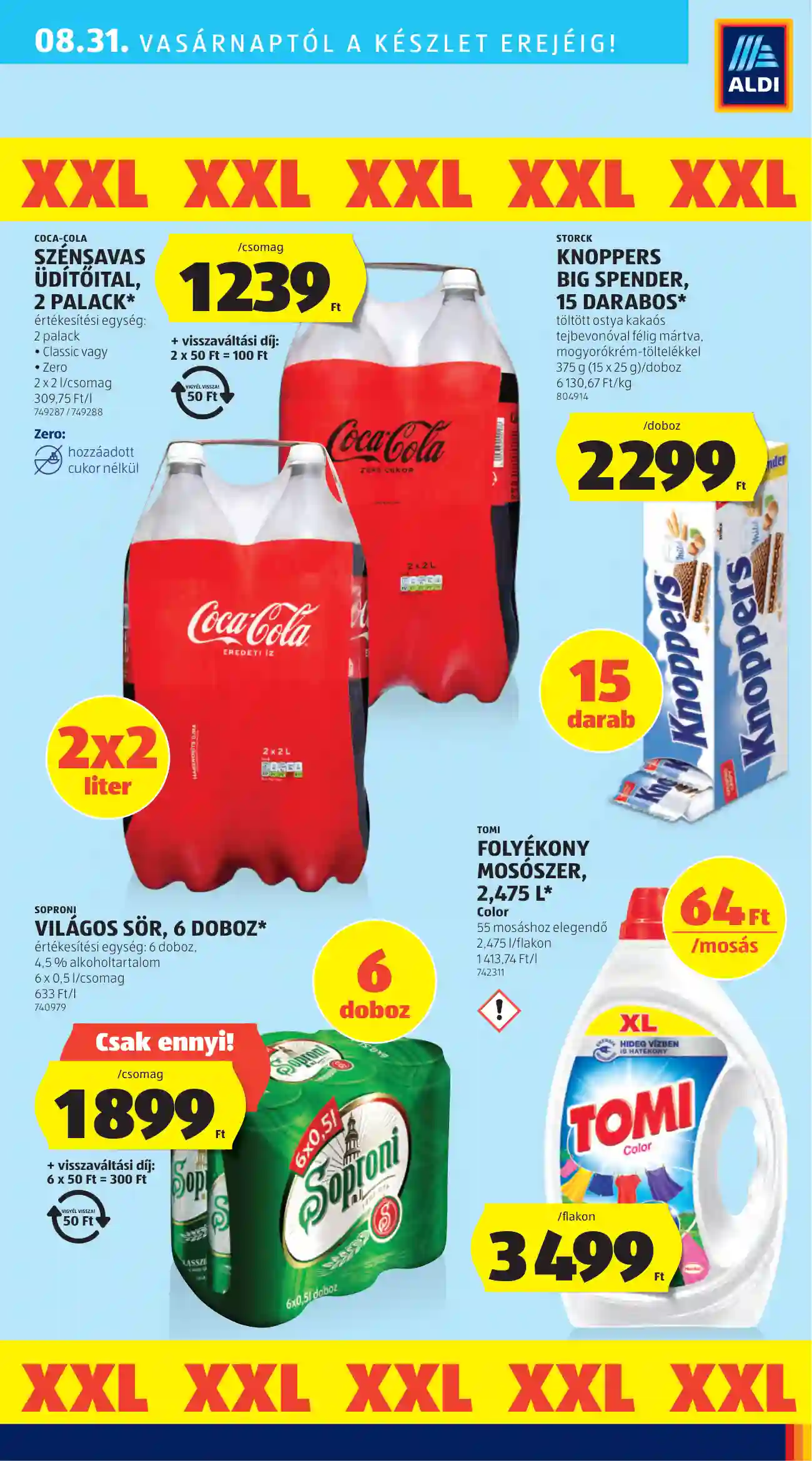 Aldi akciós újság 35. hét (29 oldal)