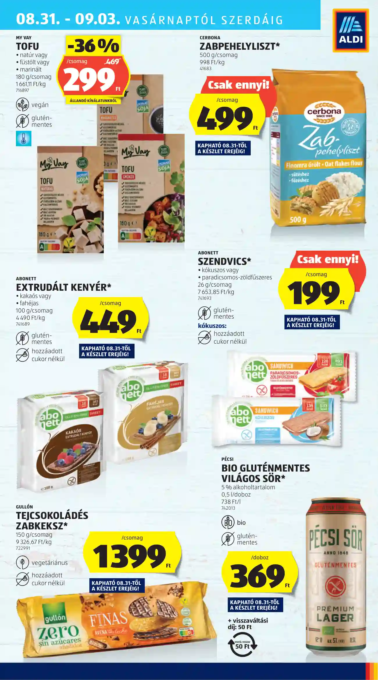 Aldi akciós újság 35. hét (31 oldal)