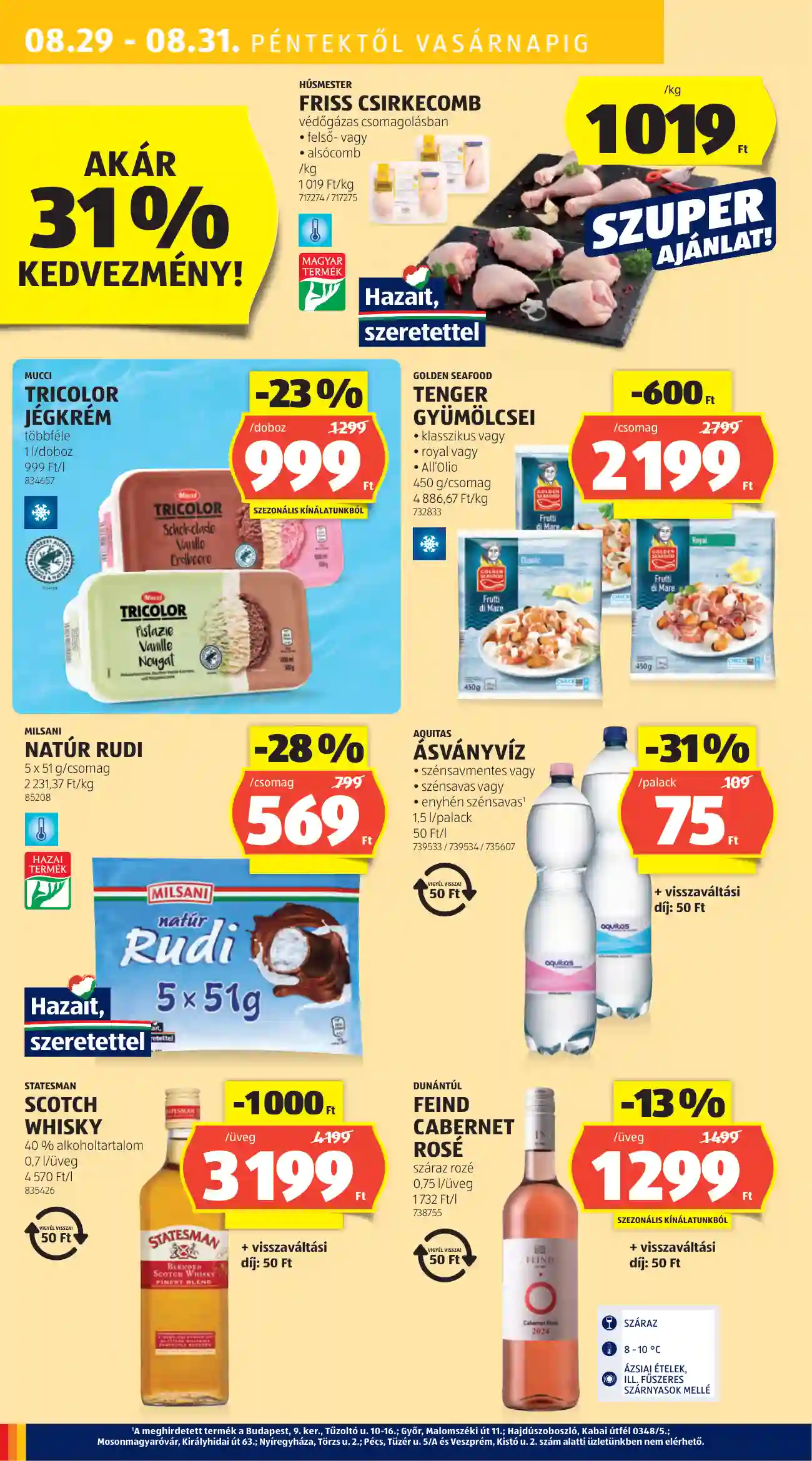 Aldi akciós újság 35. hét (34 oldal)