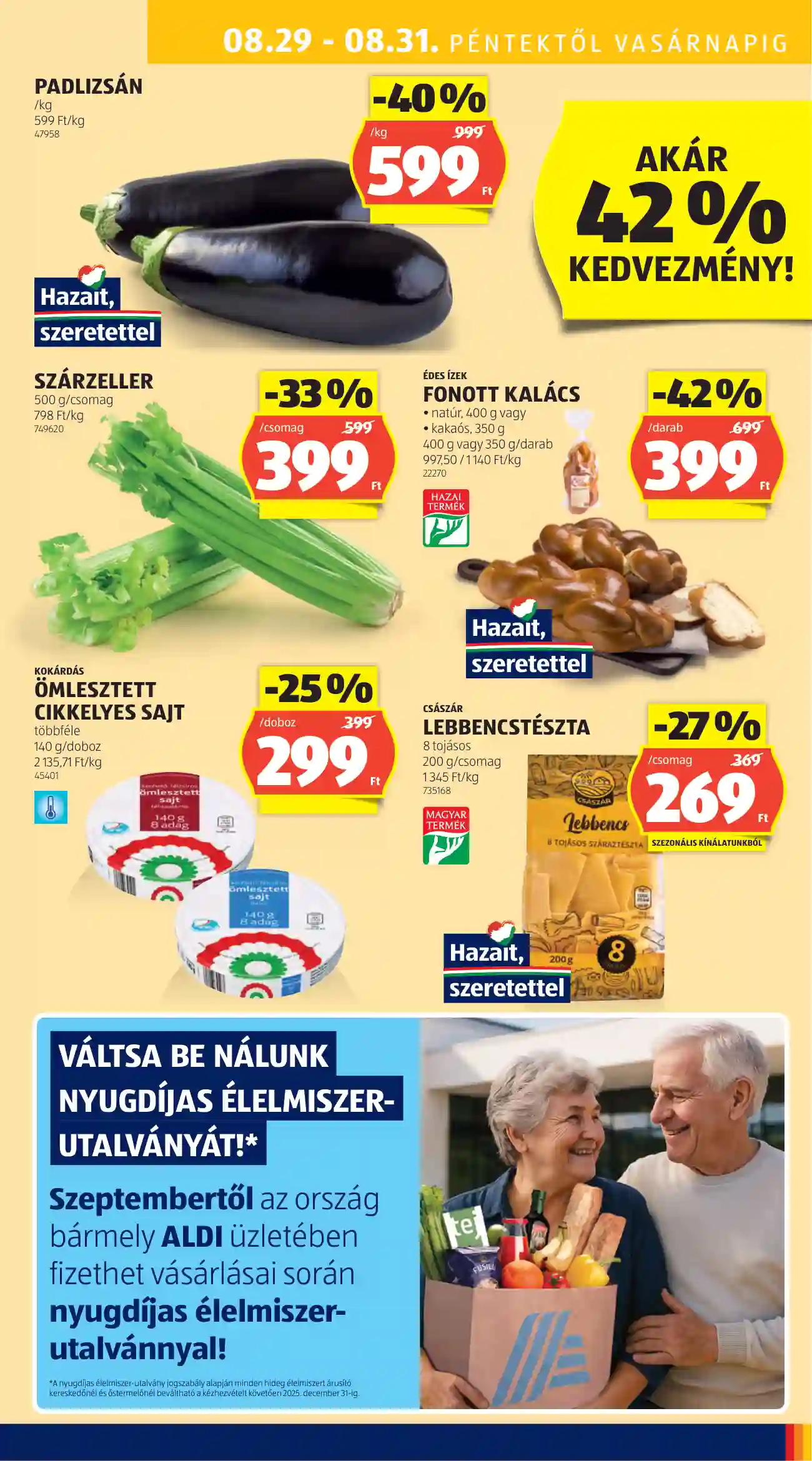 Aldi akciós újság 35. hét (36 oldal)