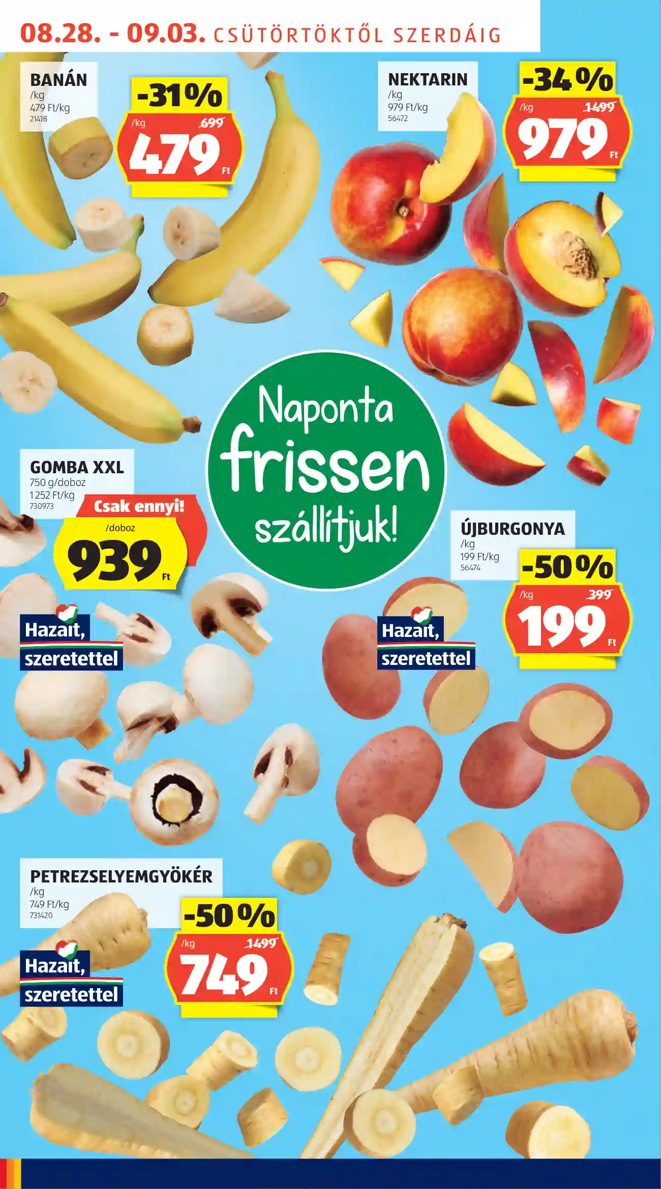 Aldi akciós újság 35. hét (40 oldal)