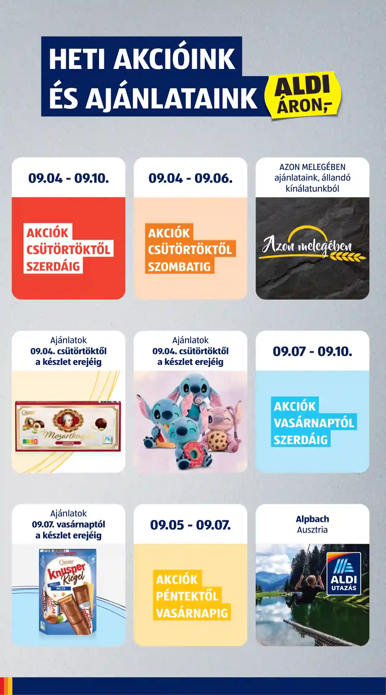 Aldi akciós újság 36. hét (2 oldal)