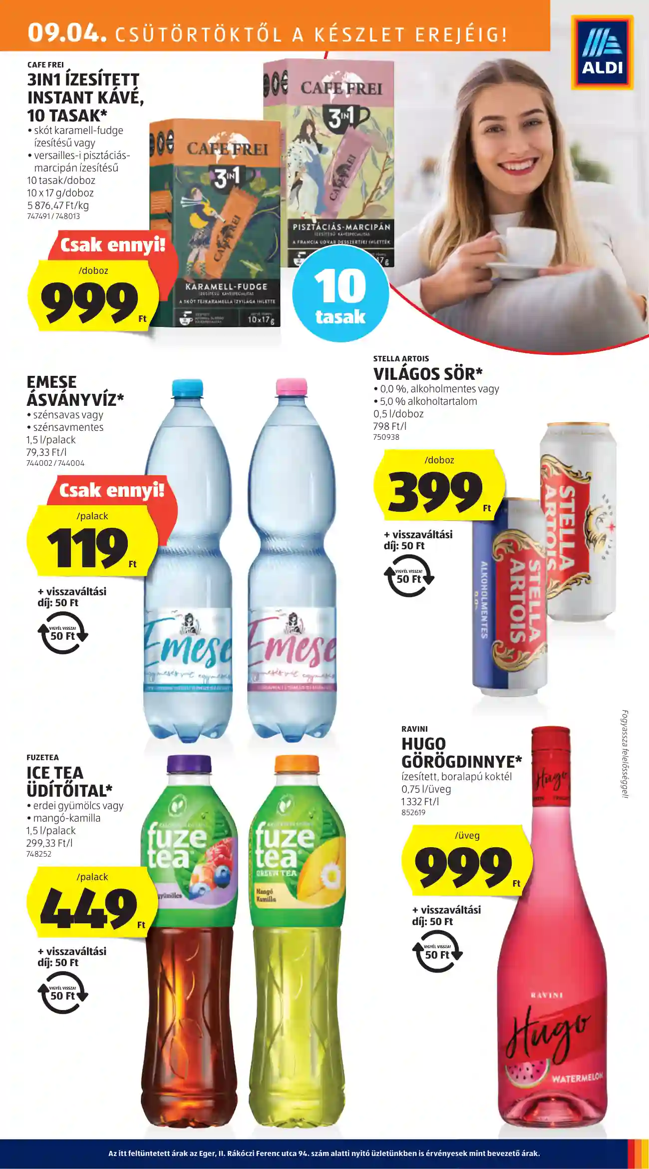 Aldi akciós újság 36. hét (7 oldal)