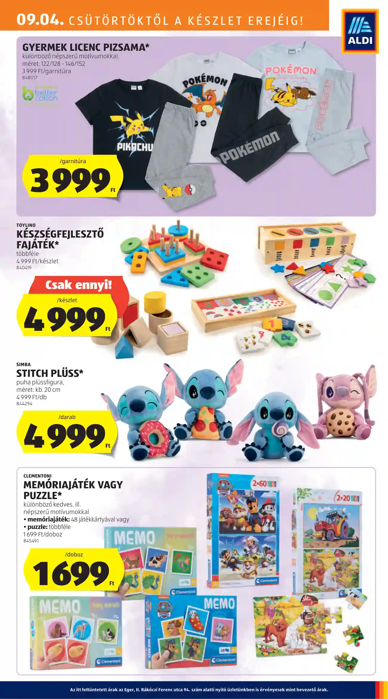 Aldi akciós újság 36. hét (18 oldal)