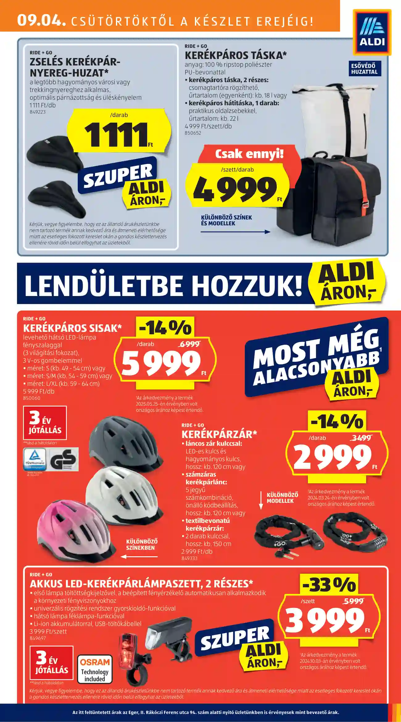 Aldi akciós újság 36. hét (20 oldal)
