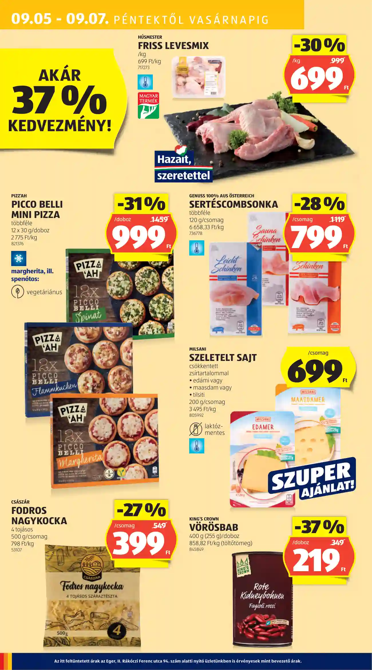 Aldi akciós újság 36. hét (37 oldal)