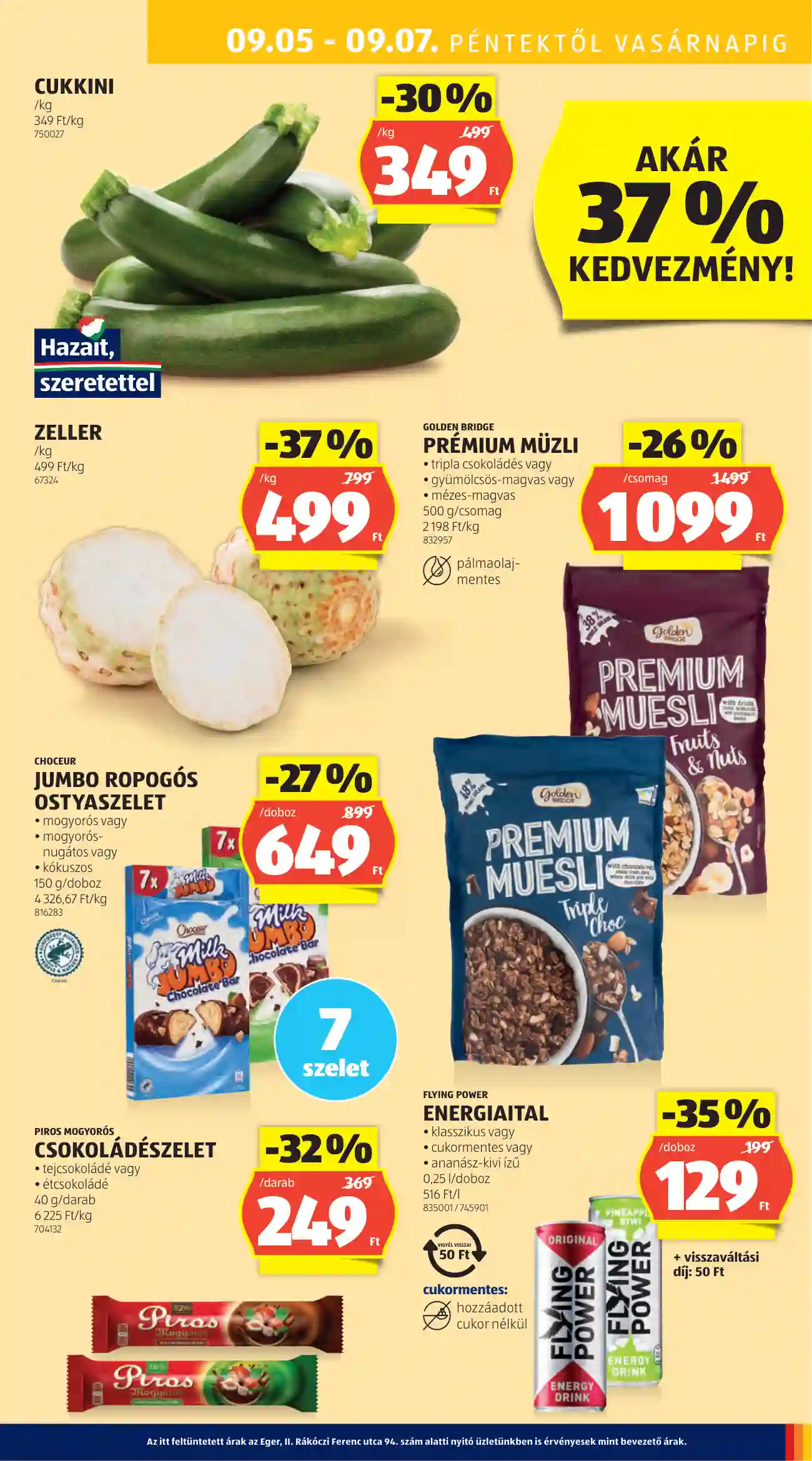 Aldi akciós újság 36. hét (38 oldal)