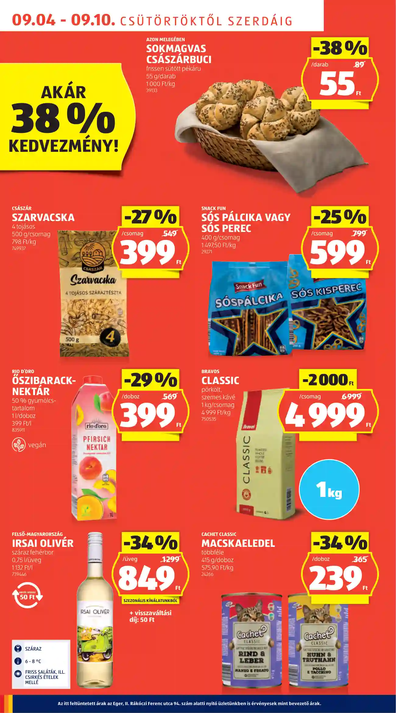 Aldi akciós újság 36. hét (45 oldal)
