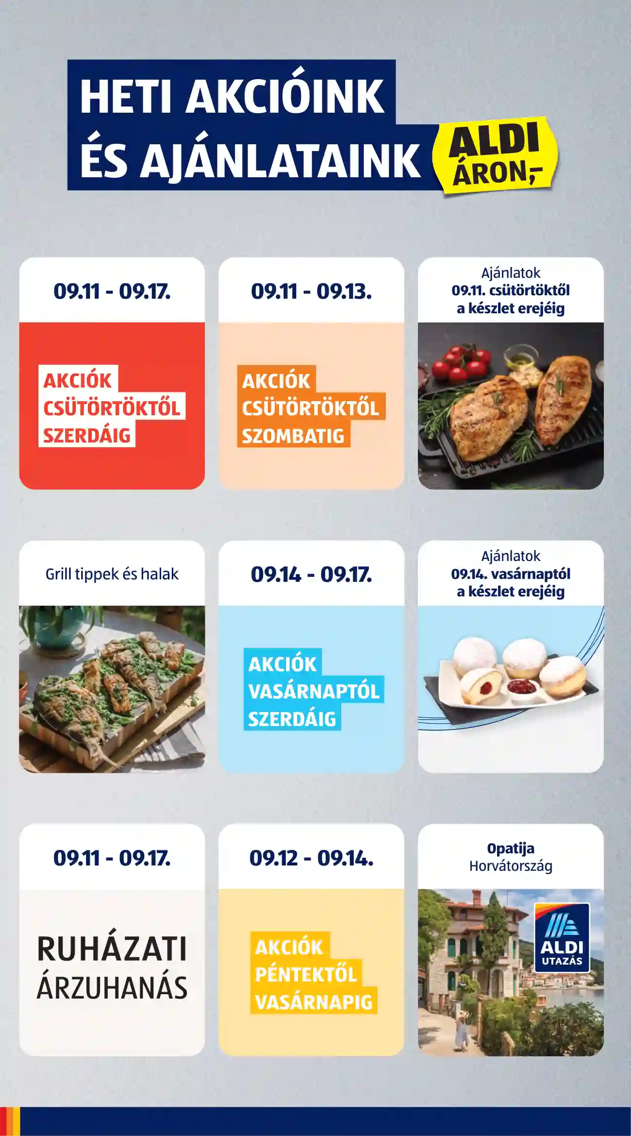 Aldi akciós újság 37. hét (2 oldal)