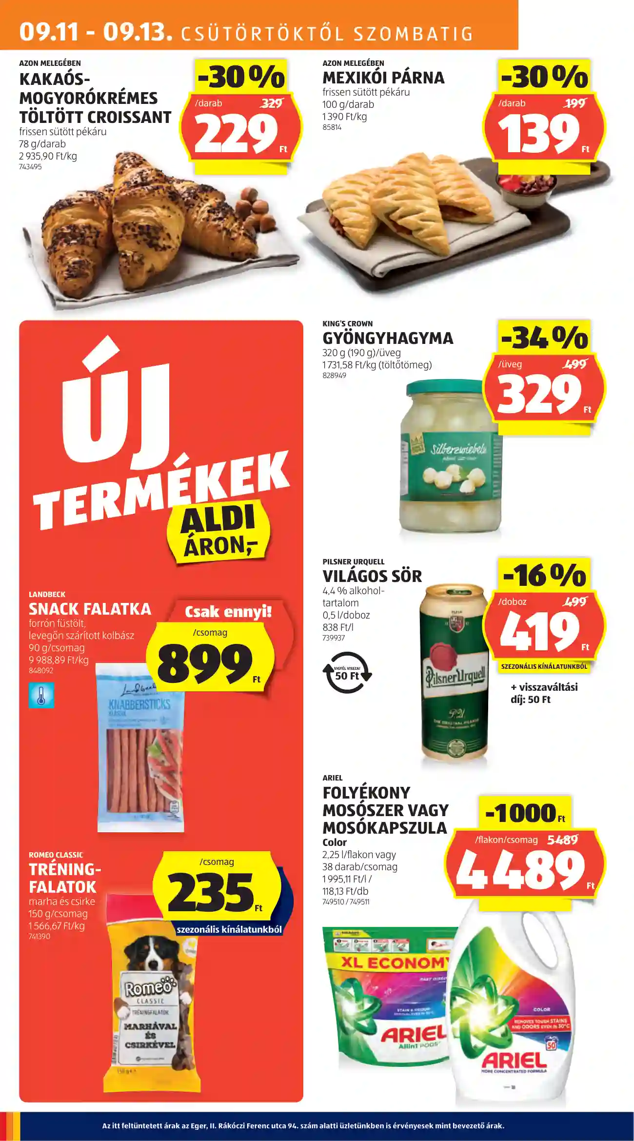 Aldi akciós újság 37. hét (4 oldal)