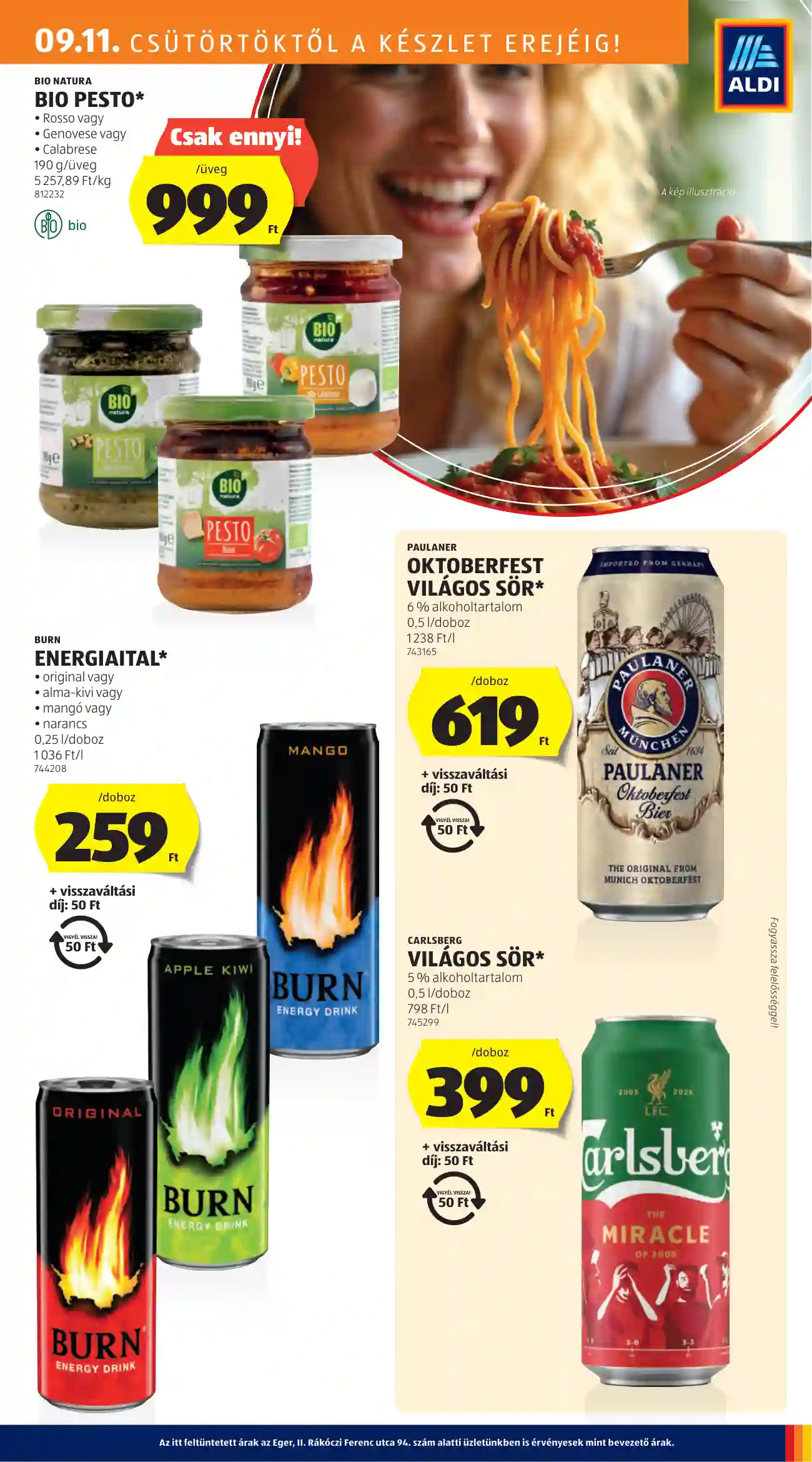 Aldi akciós újság 37. hét (7 oldal)