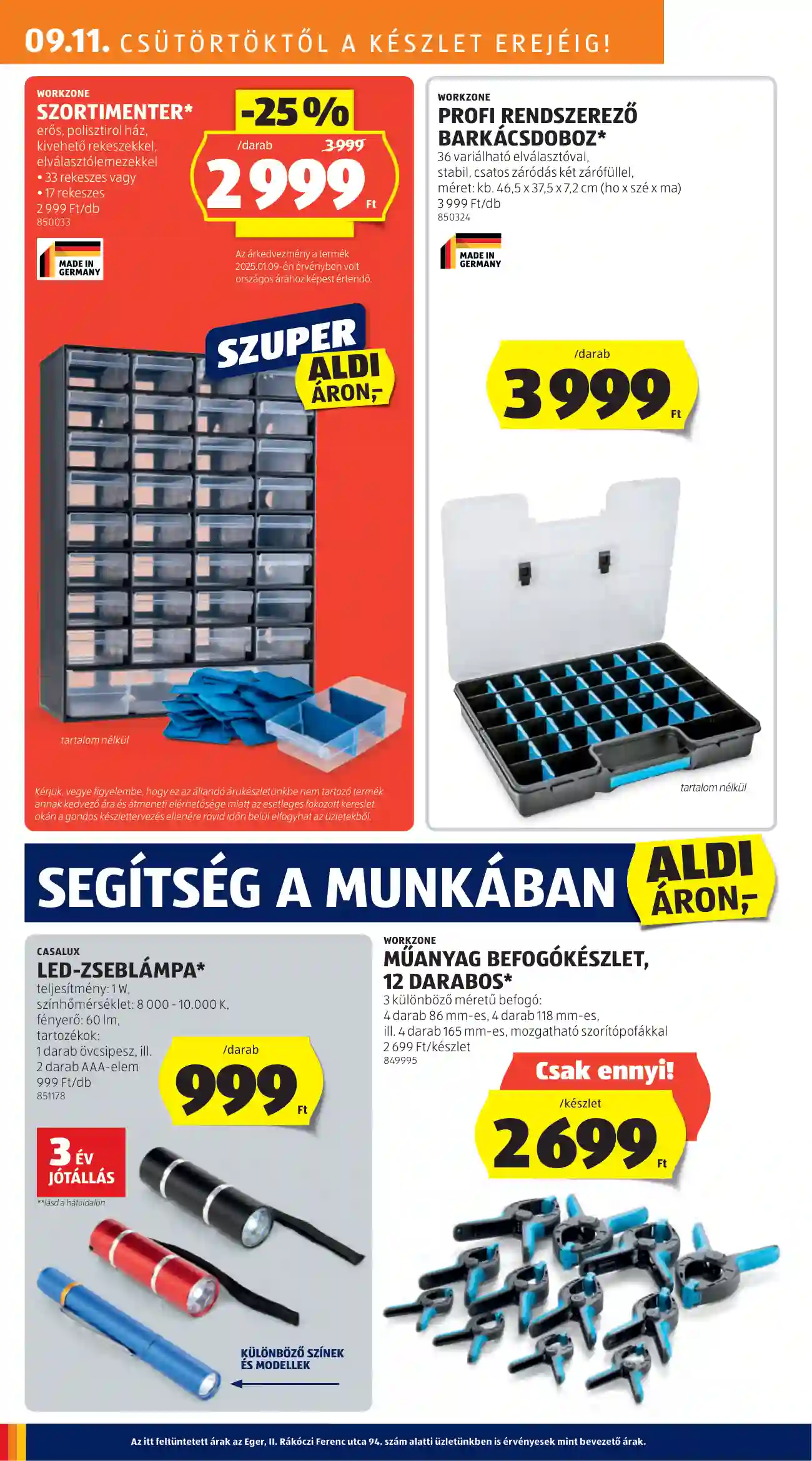 Aldi akciós újság 37. hét (10 oldal)