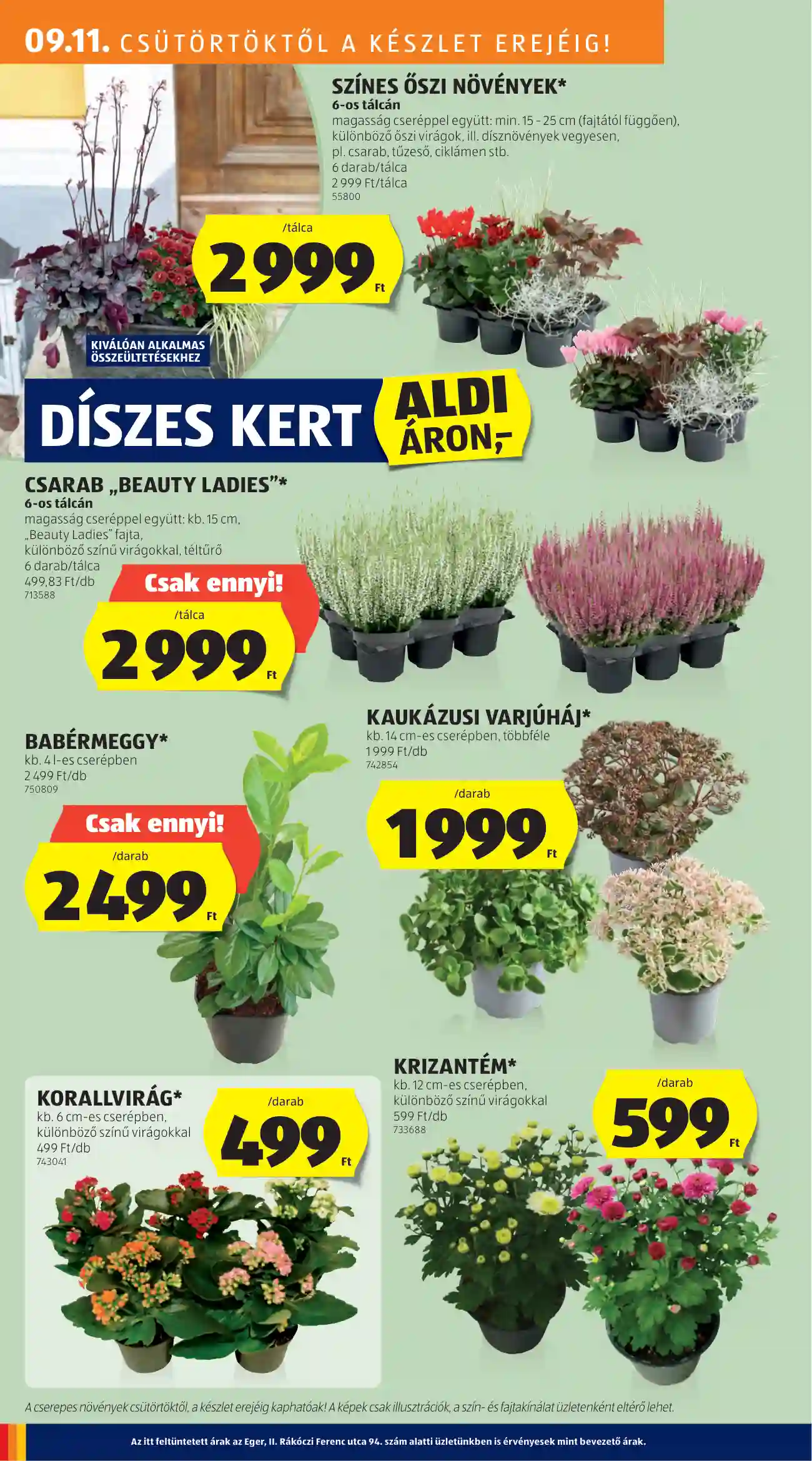 Aldi akciós újság 37. hét (17 oldal)