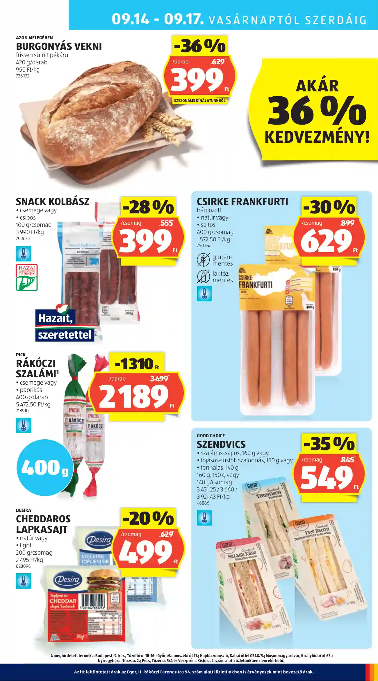 Aldi akciós újság 37. hét (18 oldal)