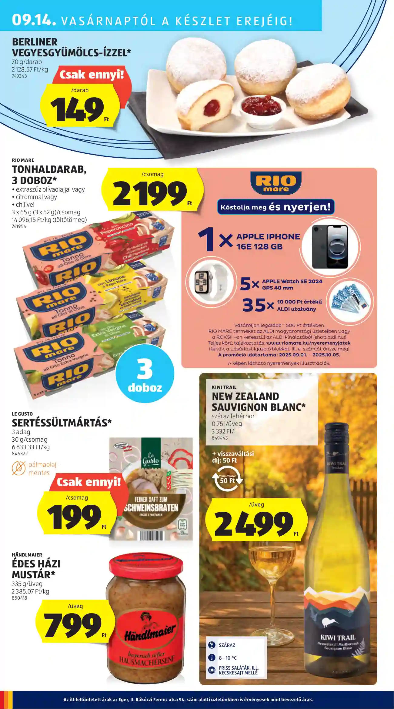 Aldi akciós újság 37. hét (21 oldal)