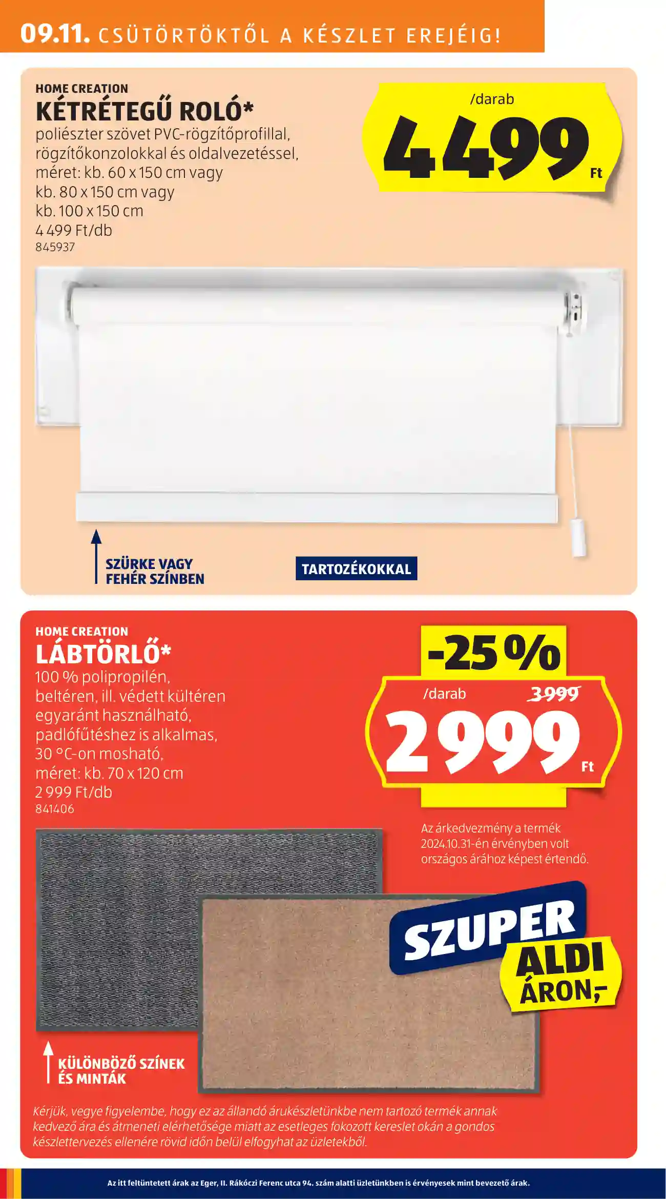 Aldi akciós újság 37. hét (24 oldal)