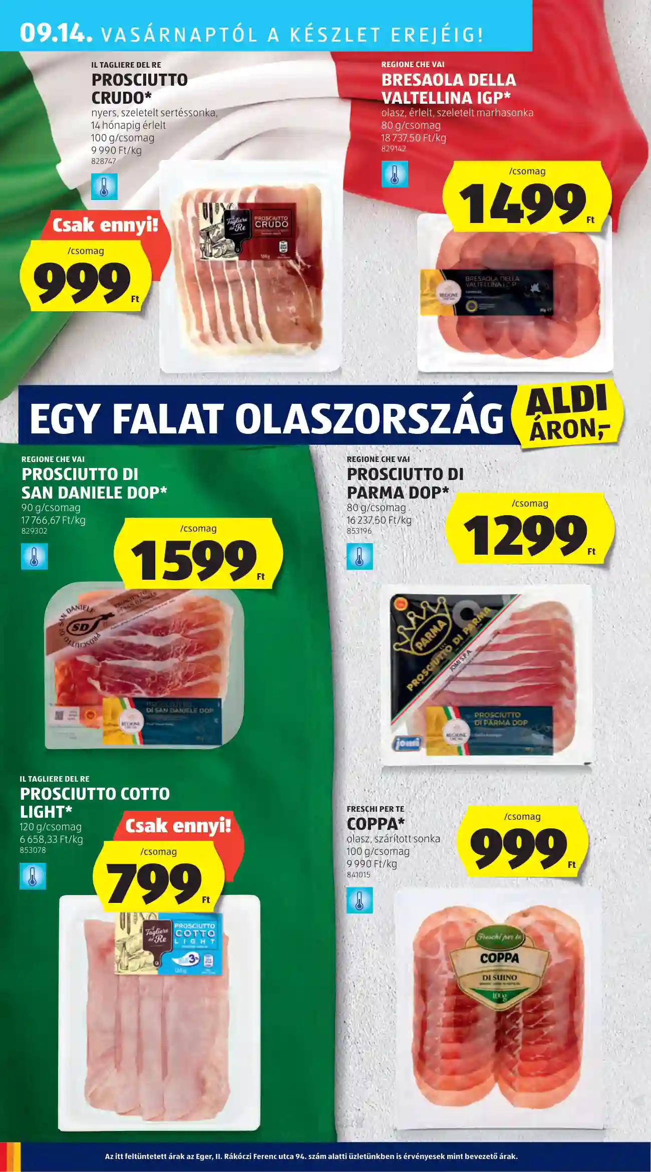 Aldi akciós újság 37. hét (28 oldal)