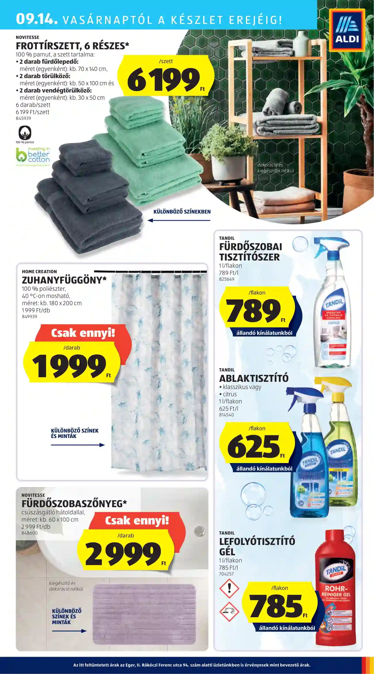 Aldi akciós újság 37. hét (33 oldal)