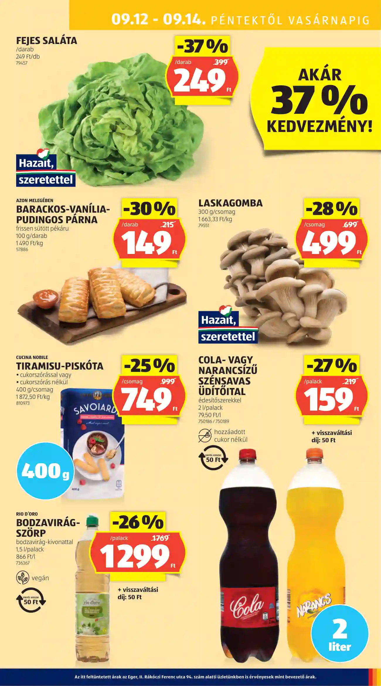 Aldi akciós újság 37. hét (38 oldal)