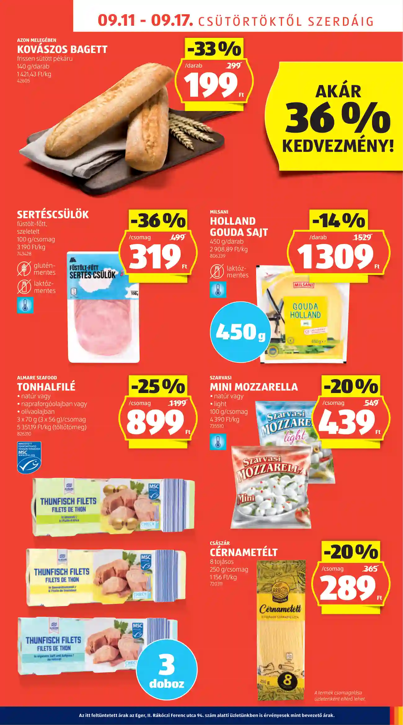 Aldi akciós újság 37. hét (43 oldal)