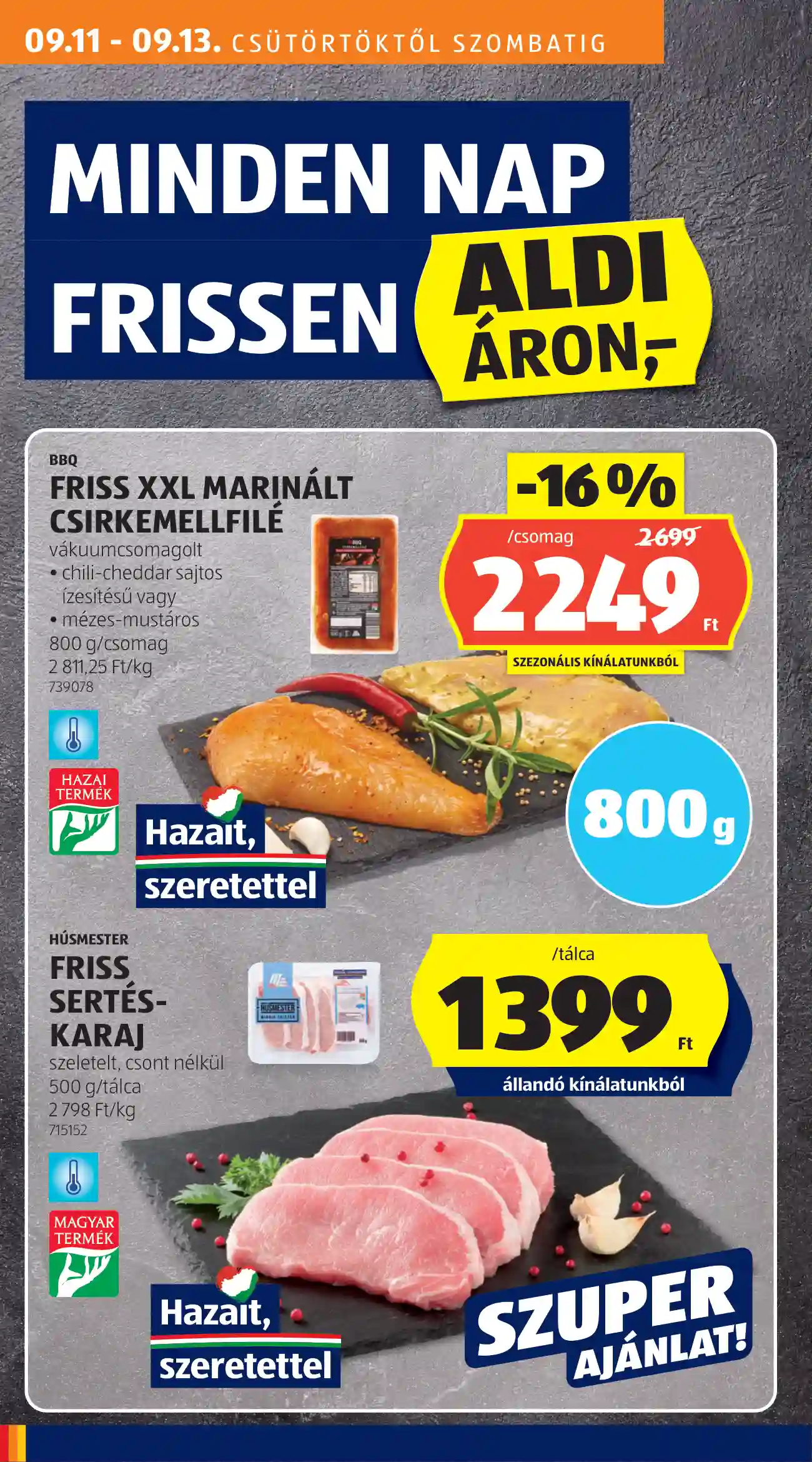 Aldi akciós újság 37. hét (46 oldal)