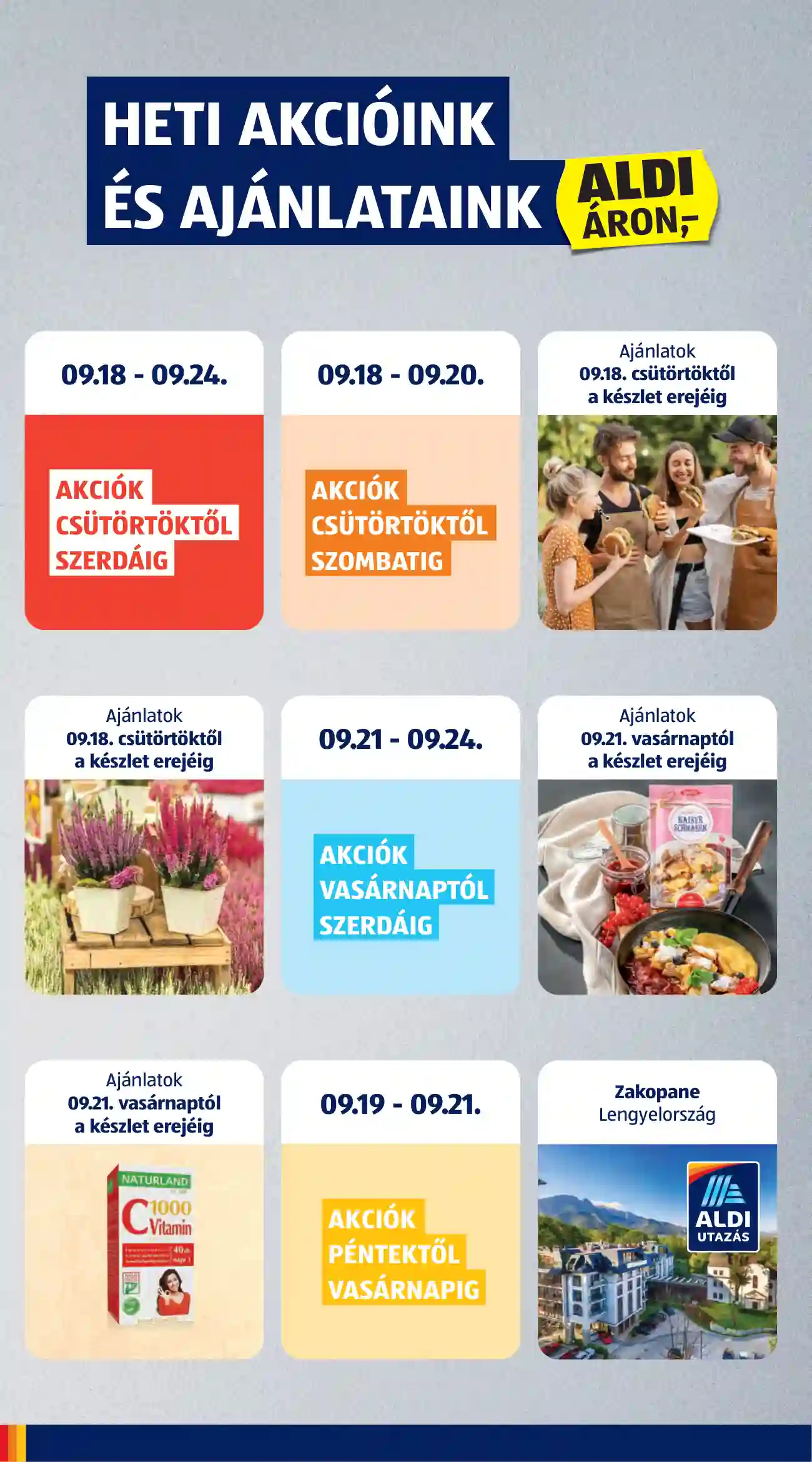 Aldi akciós újság 38. hét (2 oldal)