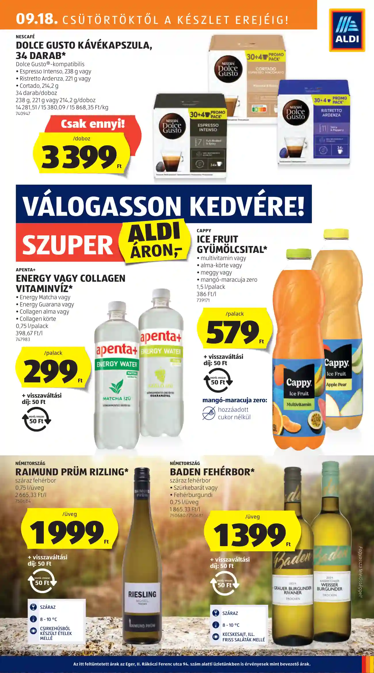 Aldi akciós újság 38. hét (5 oldal)