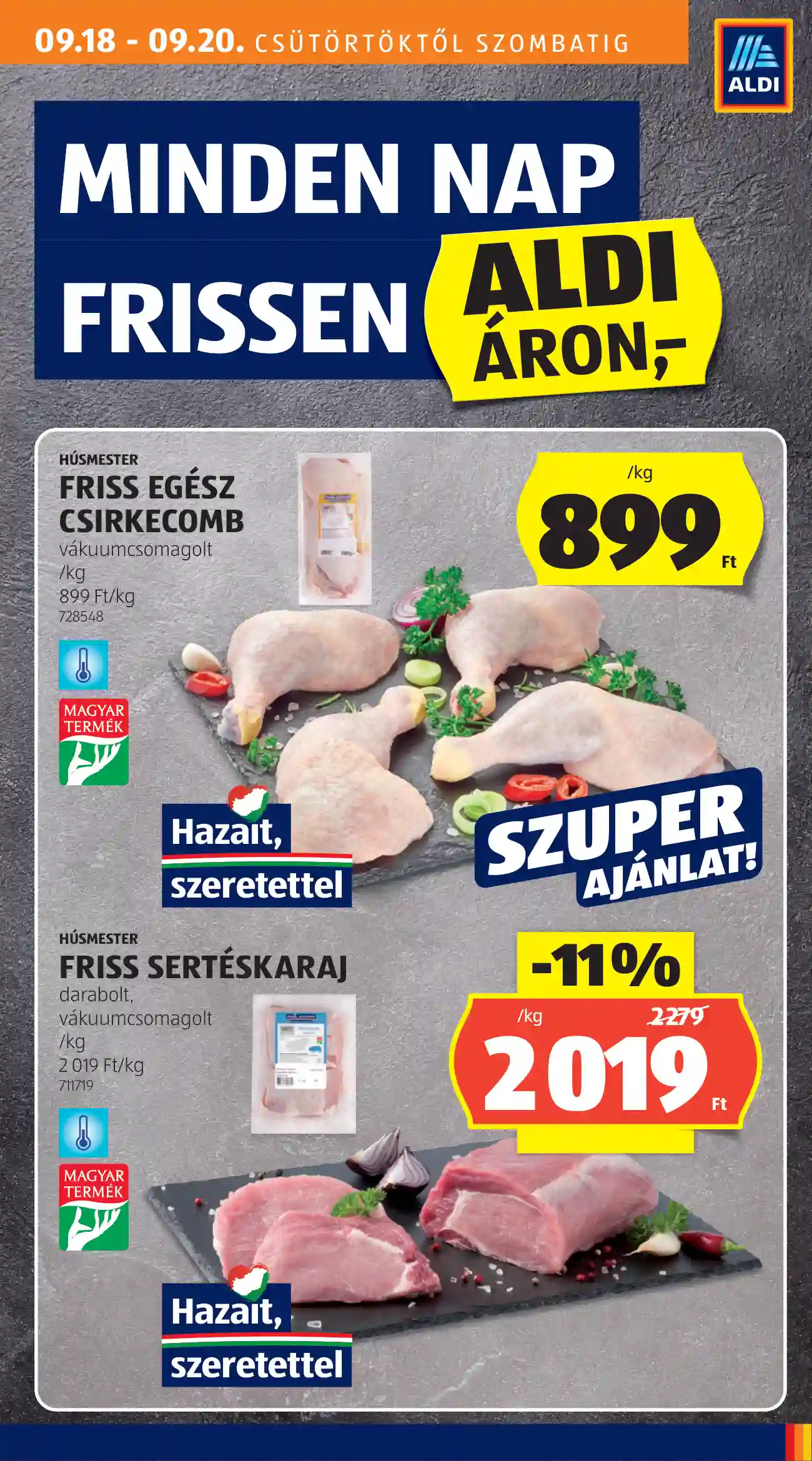 Aldi akciós újság 38. hét (9 oldal)