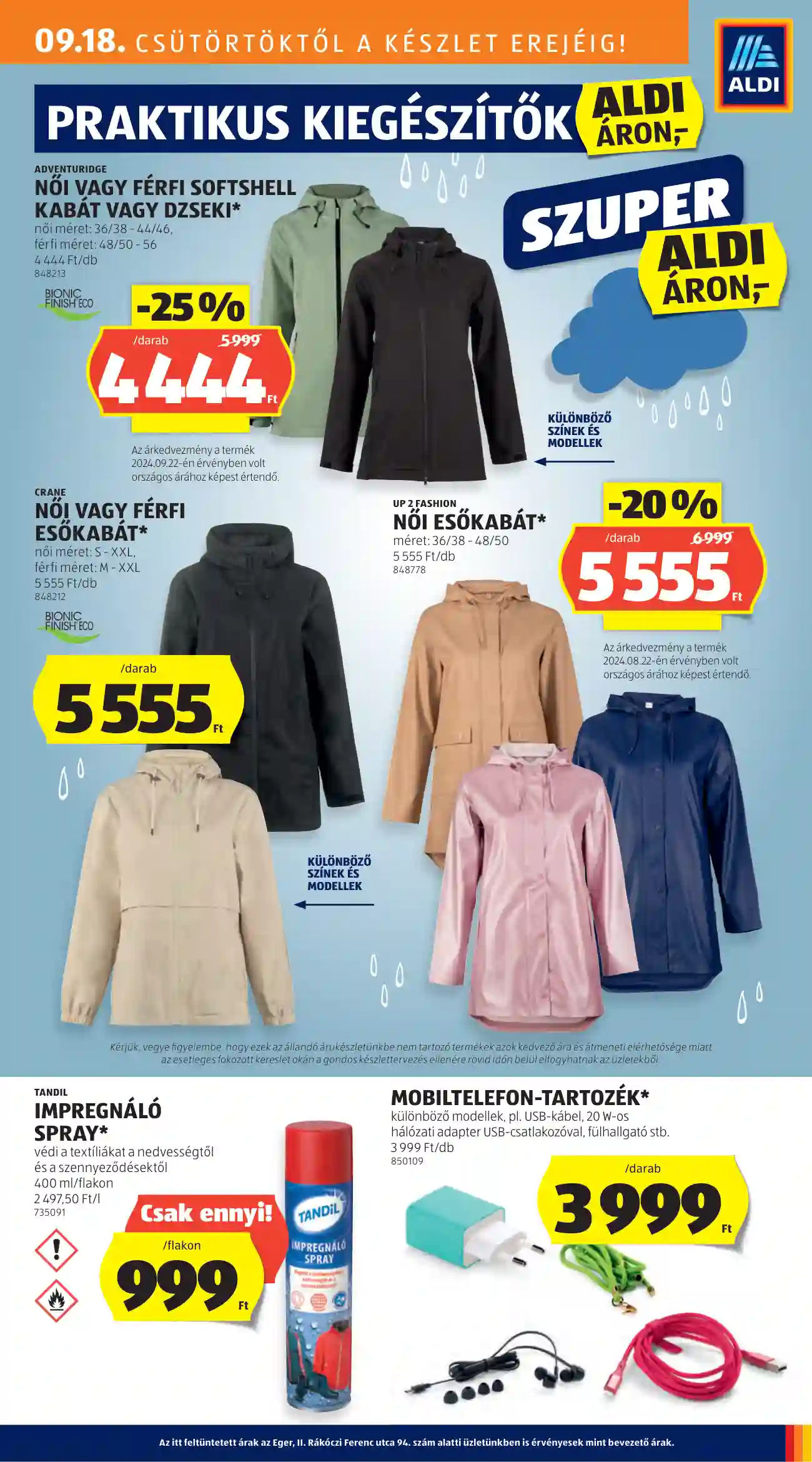 Aldi akciós újság 38. hét (14 oldal)