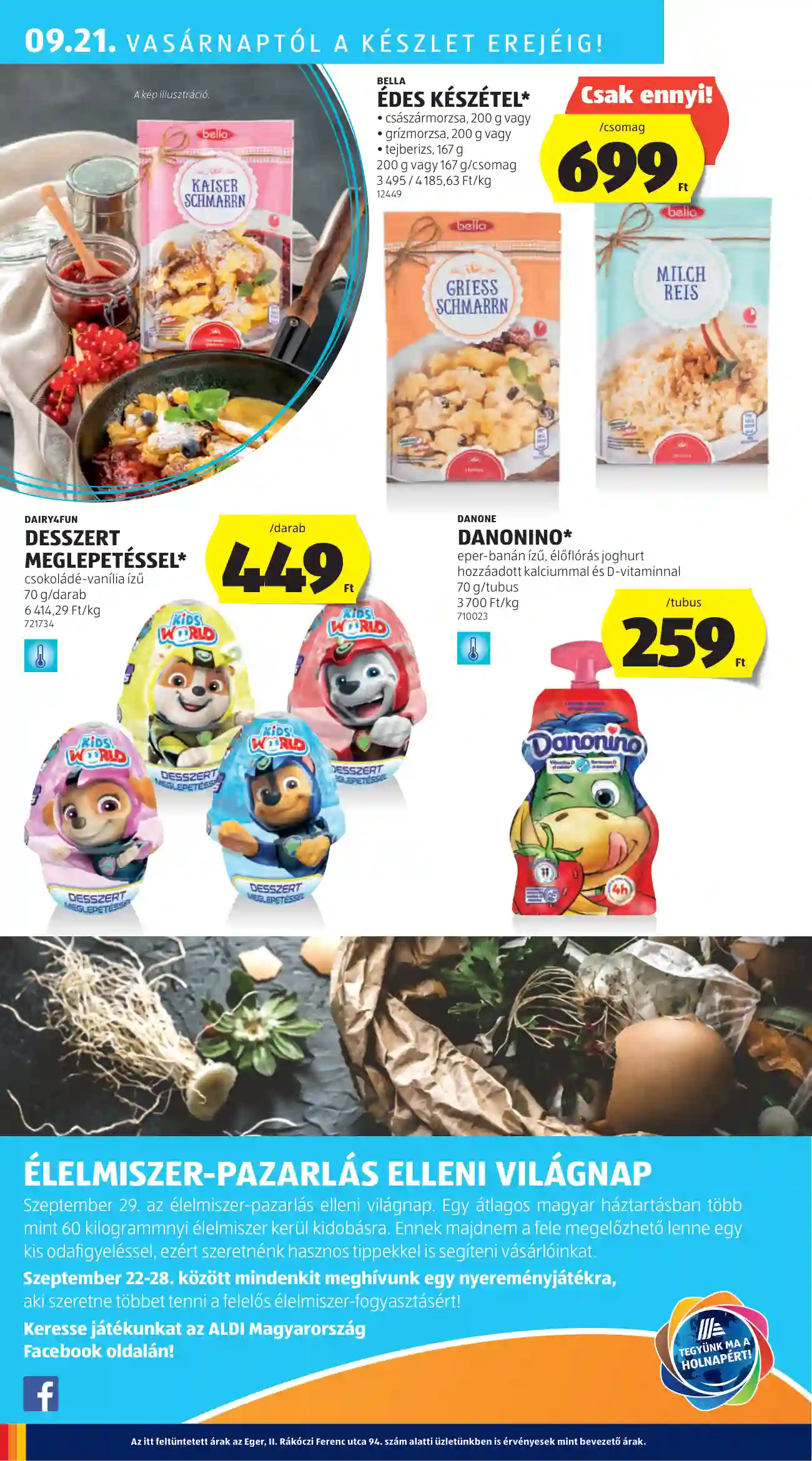 Aldi akciós újság 38. hét (21 oldal)