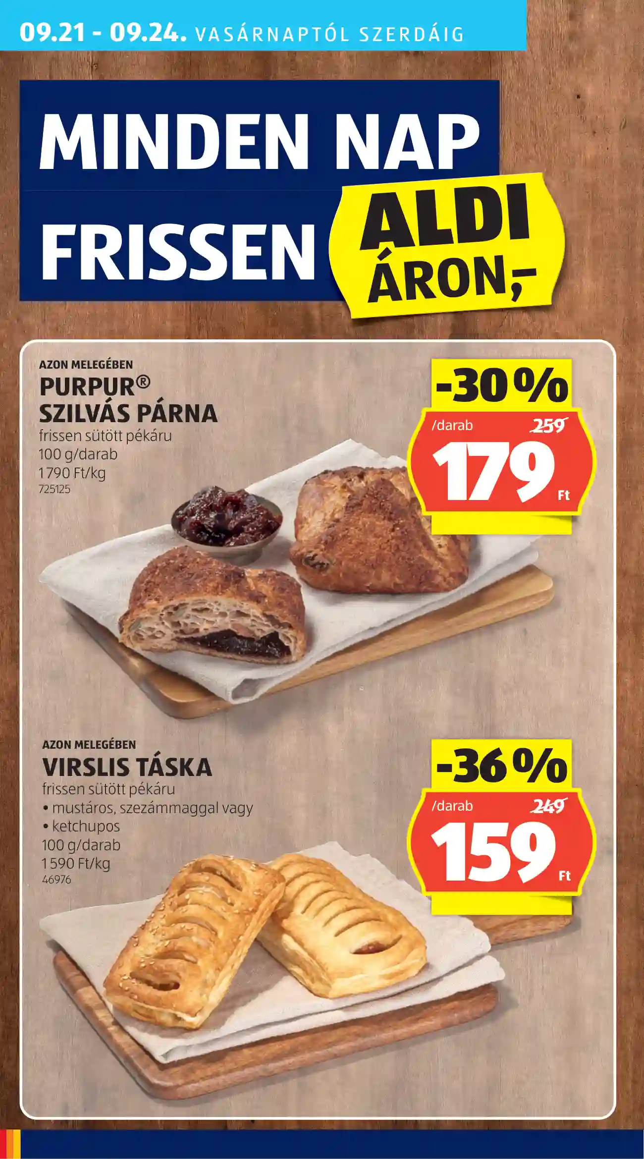 Aldi akciós újság 38. hét (23 oldal)