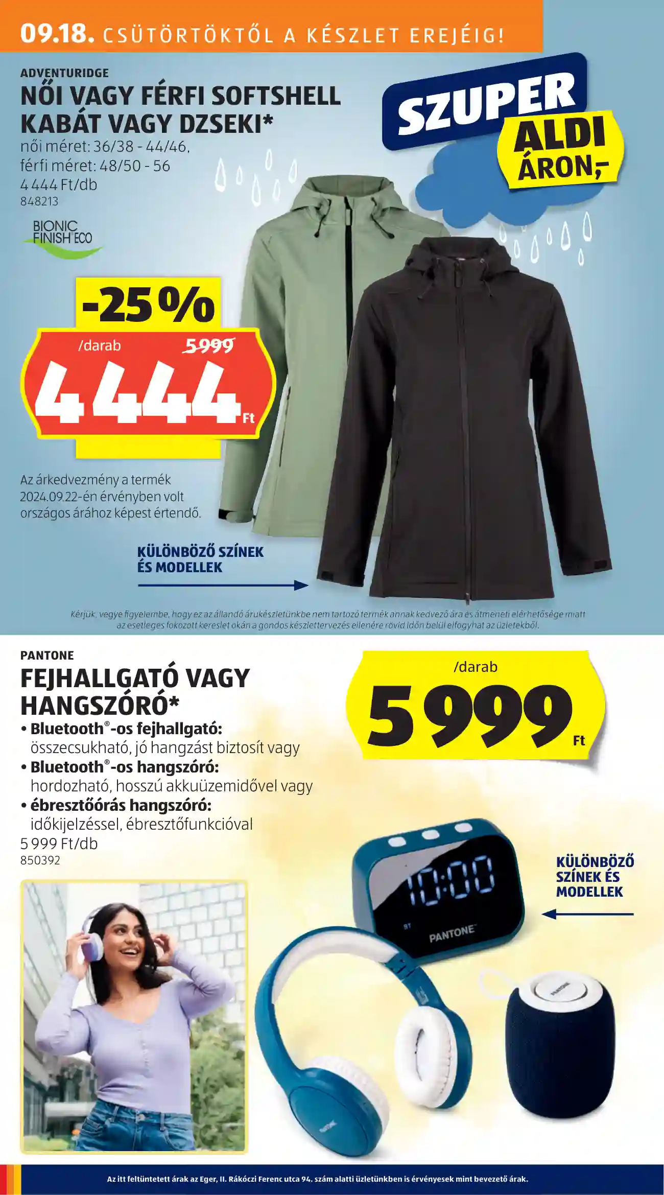 Aldi akciós újság 38. hét (24 oldal)