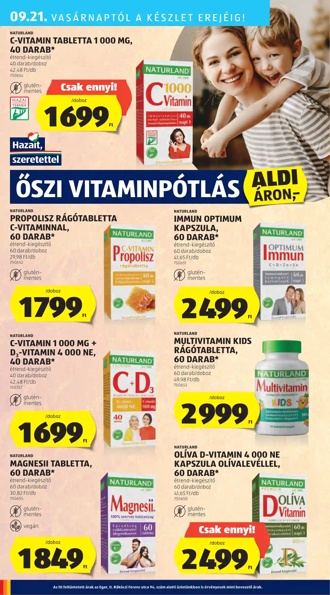 Aldi akciós újság 38. hét (28 oldal)