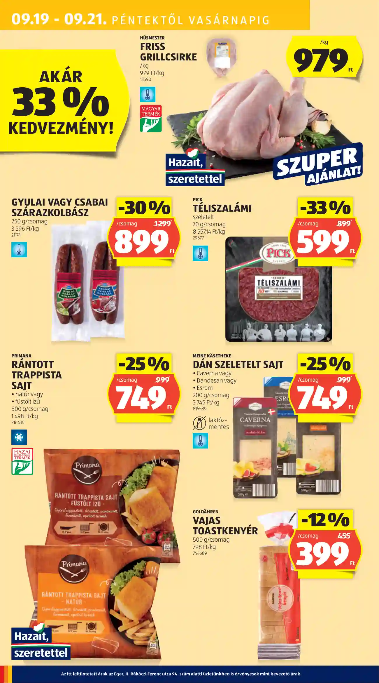 Aldi akciós újság 38. hét (30 oldal)