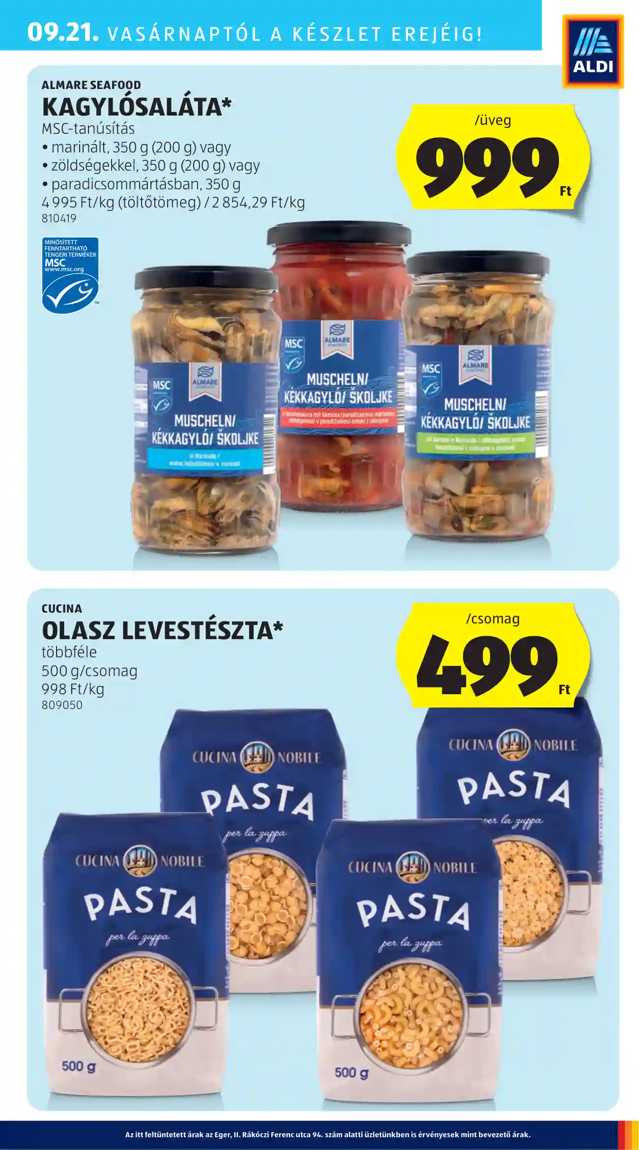 Aldi akciós újság 38. hét (35 oldal)