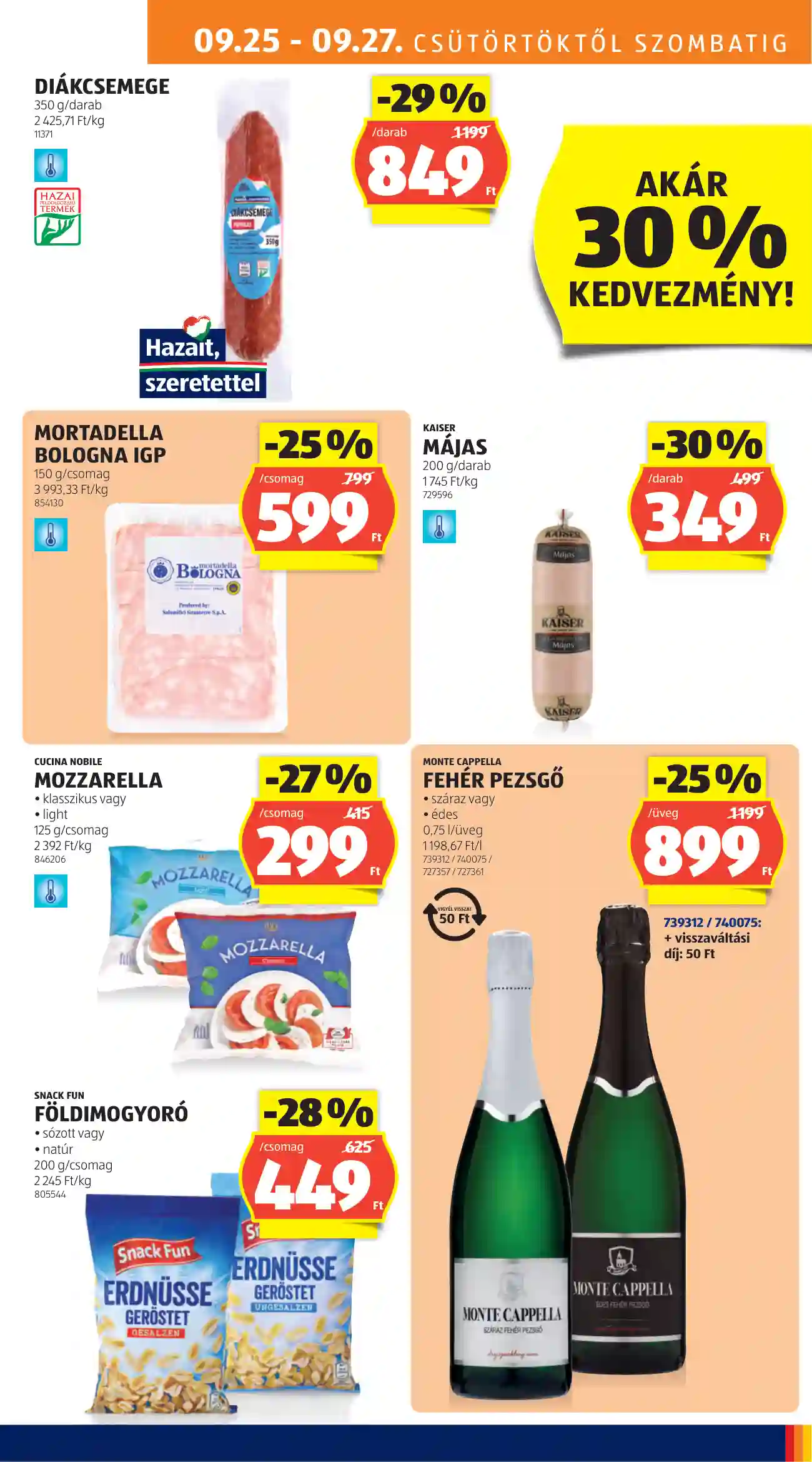 Aldi akciós újság 39. hét (3 oldal)